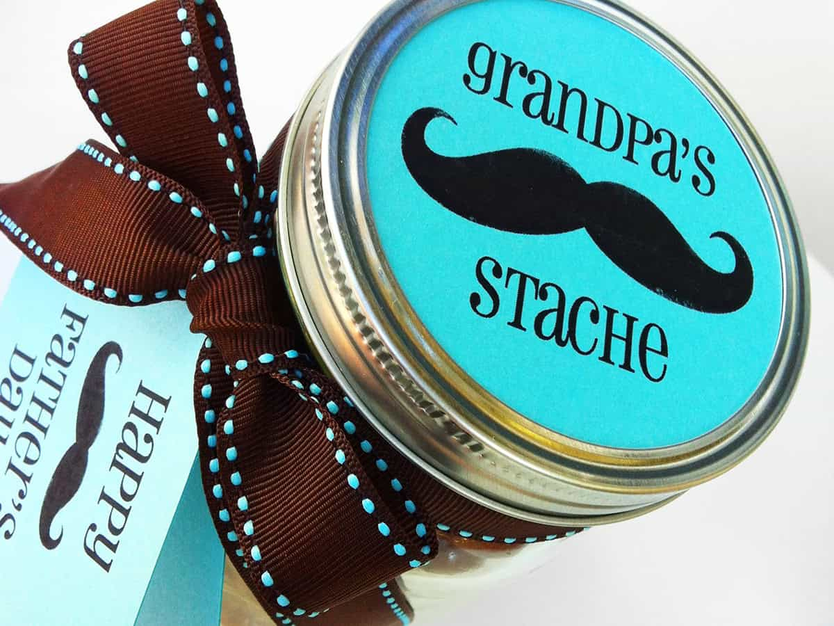 Daddy&amp;#039;S Stache Father&amp;#039;S Day Gift Idea With Free Printable throughout Dad&amp;amp;#039;s Stache Printable