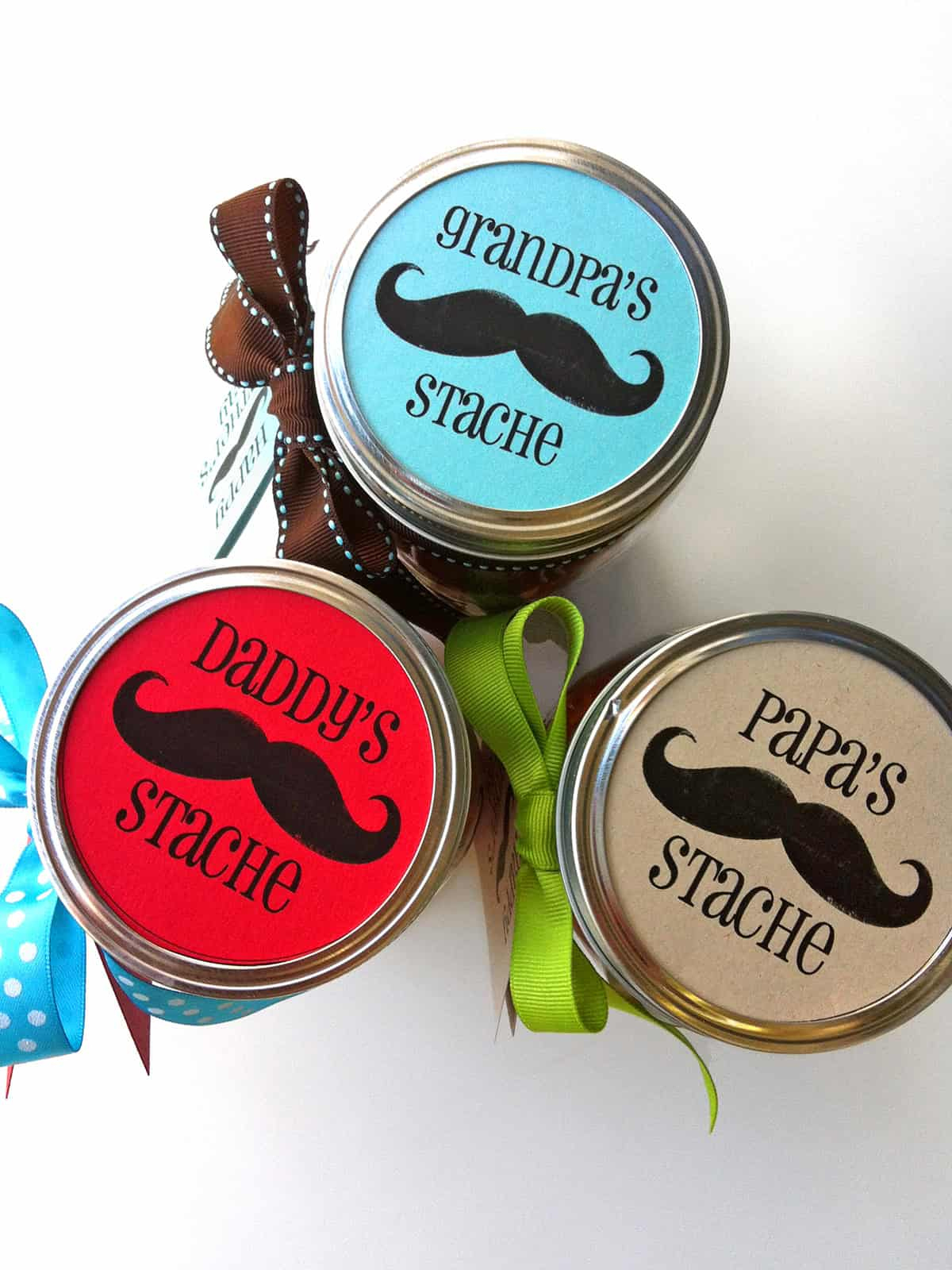 Daddy&amp;#039;S Stache Father&amp;#039;S Day Gift Idea With Free Printable with Dad&amp;amp;#039;s Stache Printable