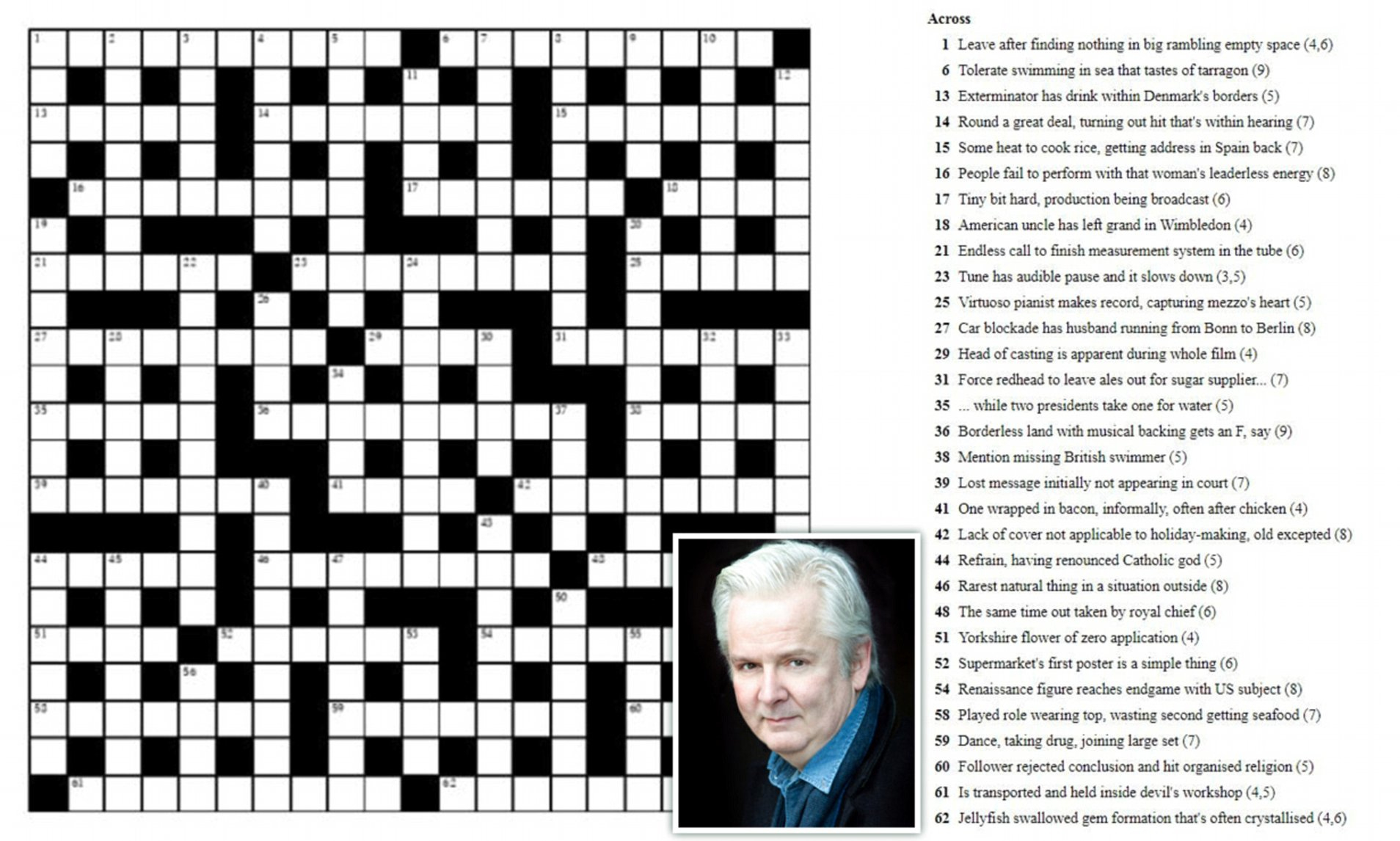 Daily Mail Best Sale Online Crossword for Free Printable Cryptic Crosswords Globe And Mail