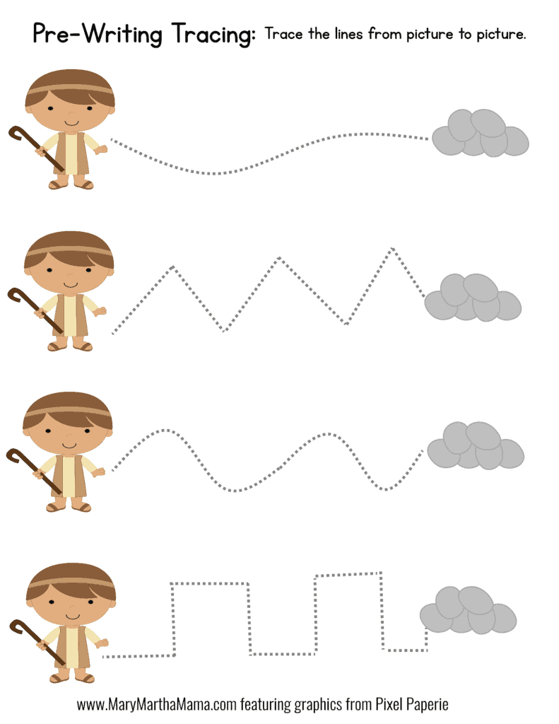 David And Goliath Activities [Free Printables] – Mary Martha Mama within Free Printable David and Goliath Worksheets