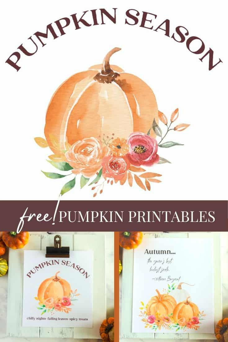 Decorate For Fall With Free Pumpkin Printable Wall Art| Harbour Breeze inside Printable Fall Wall Art