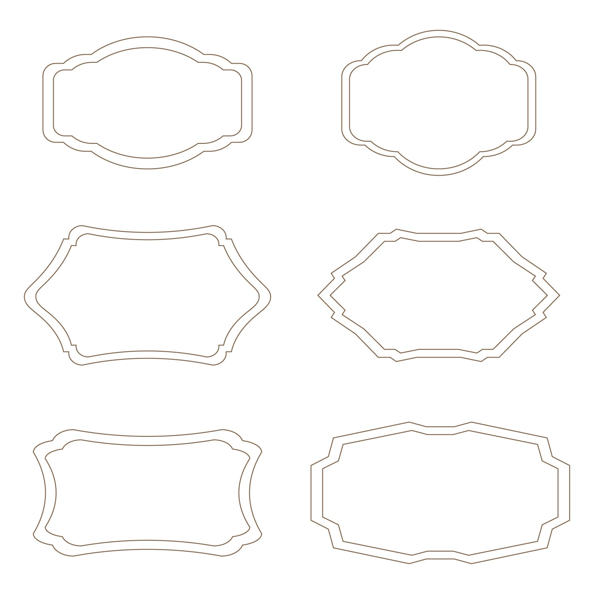 Deer Plaque Template - 10 Free Pdf Printables | Printablee throughout Free Printable Printable Deer Plaque Template