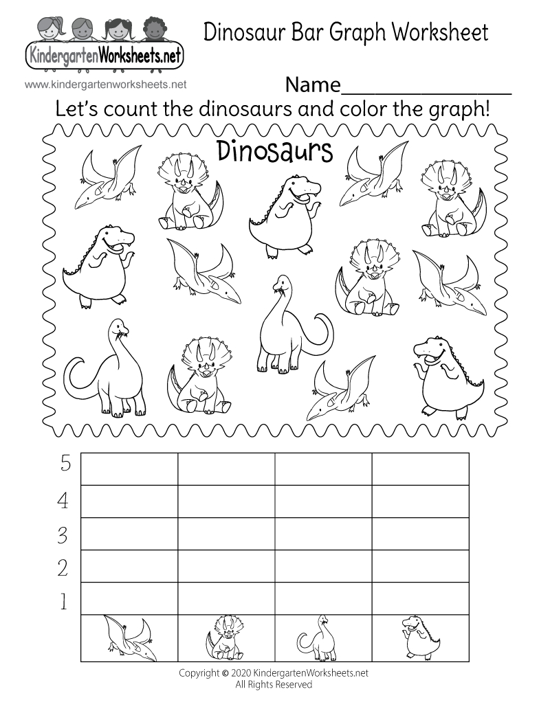 Dinosaur Bar Graph Worksheet - Free Printable, Digital, &amp;amp; Pdf within Printable Dinosaur Bar Graph Worksheet