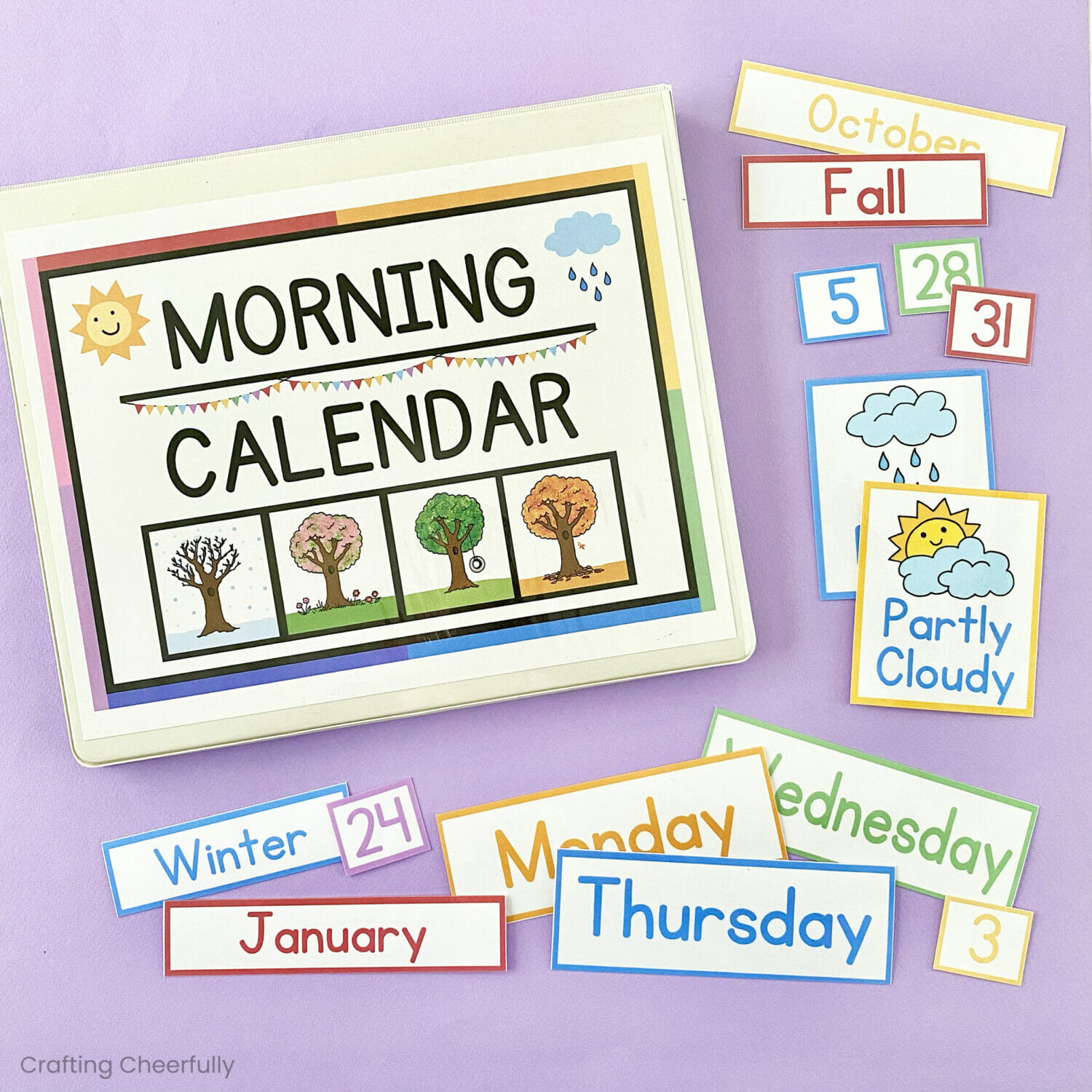 Diy Calendar Busy Book - Crafting Cheerfully intended for Busy Book Printable Free