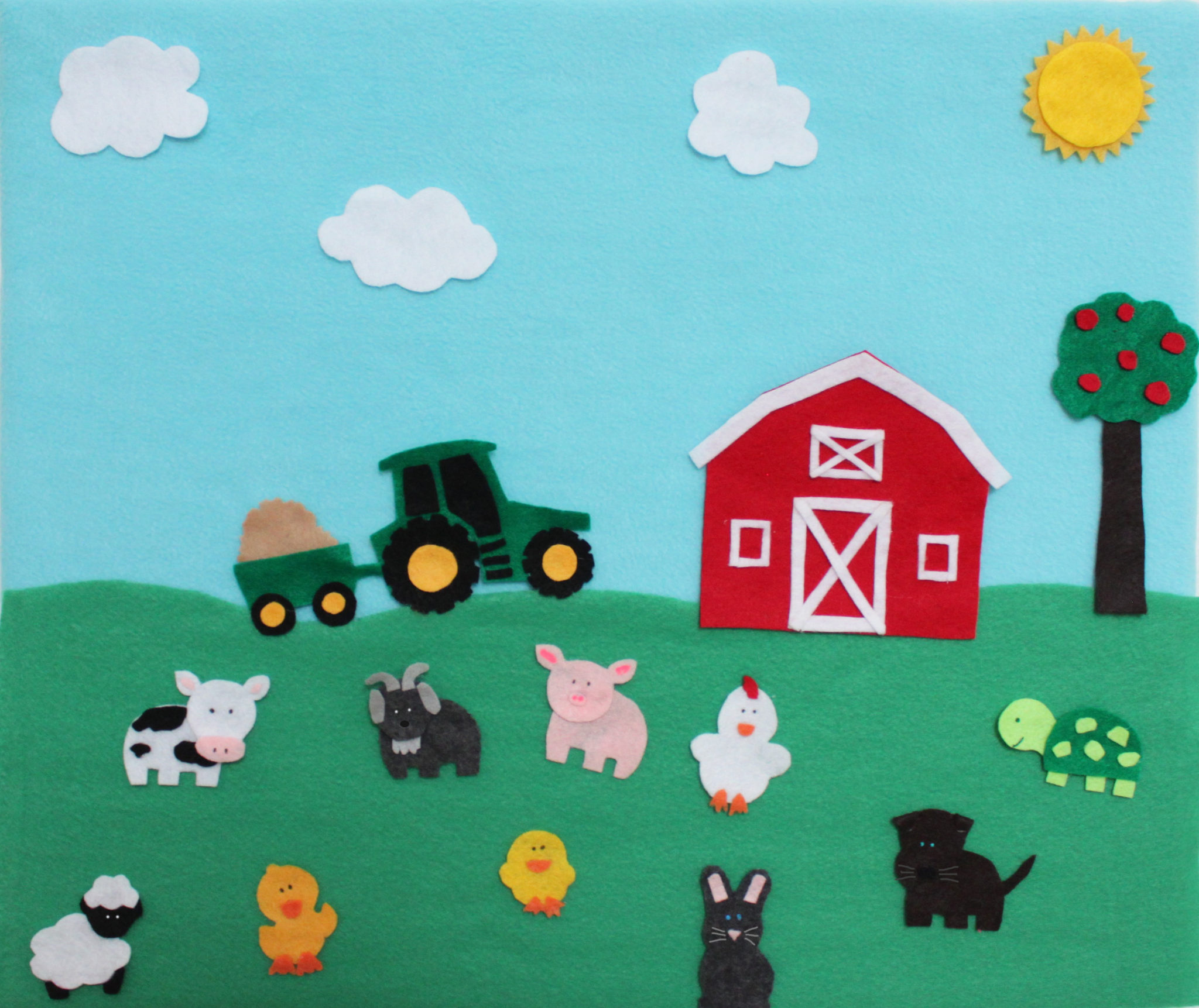Diy Felt Board &amp;amp; Felt Farm Animals! - The Love Notes Blog throughout Felt Board Templates Free Printable