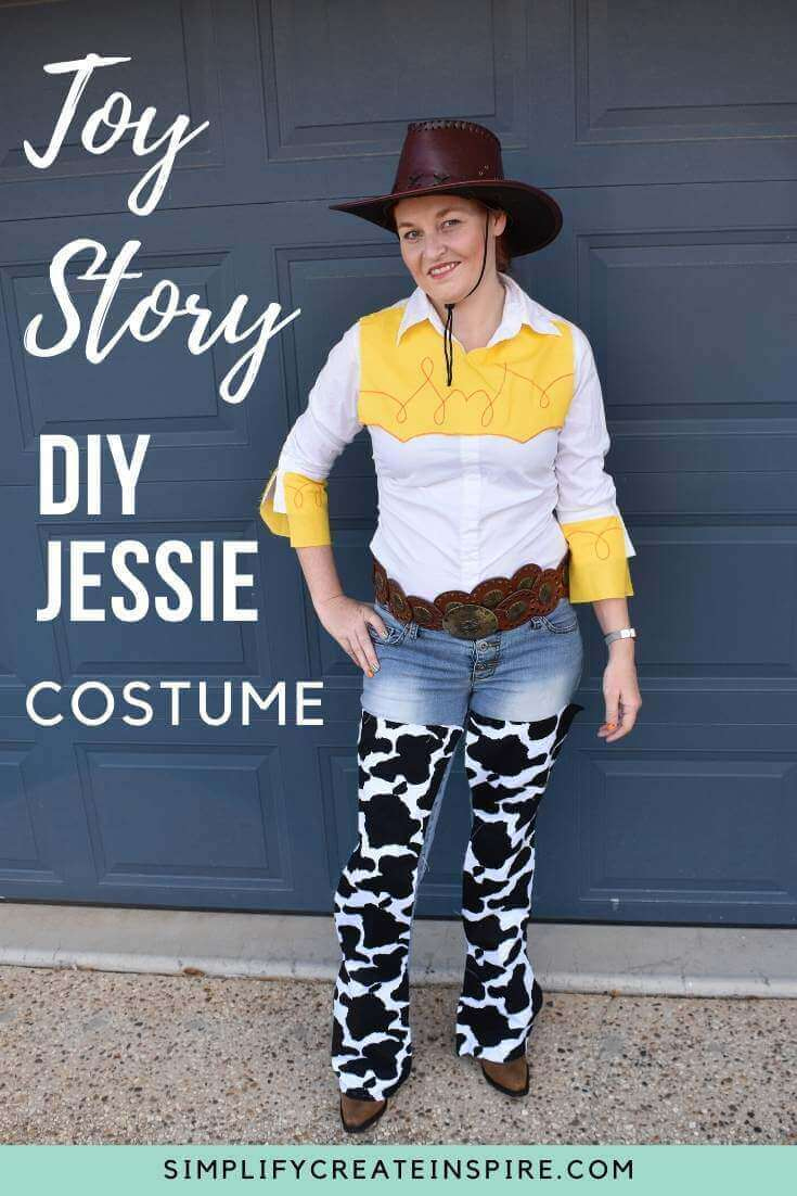 Diy Jessie Toy Story Costume pertaining to Printable Jessie Toy Story Shirt Pattern
