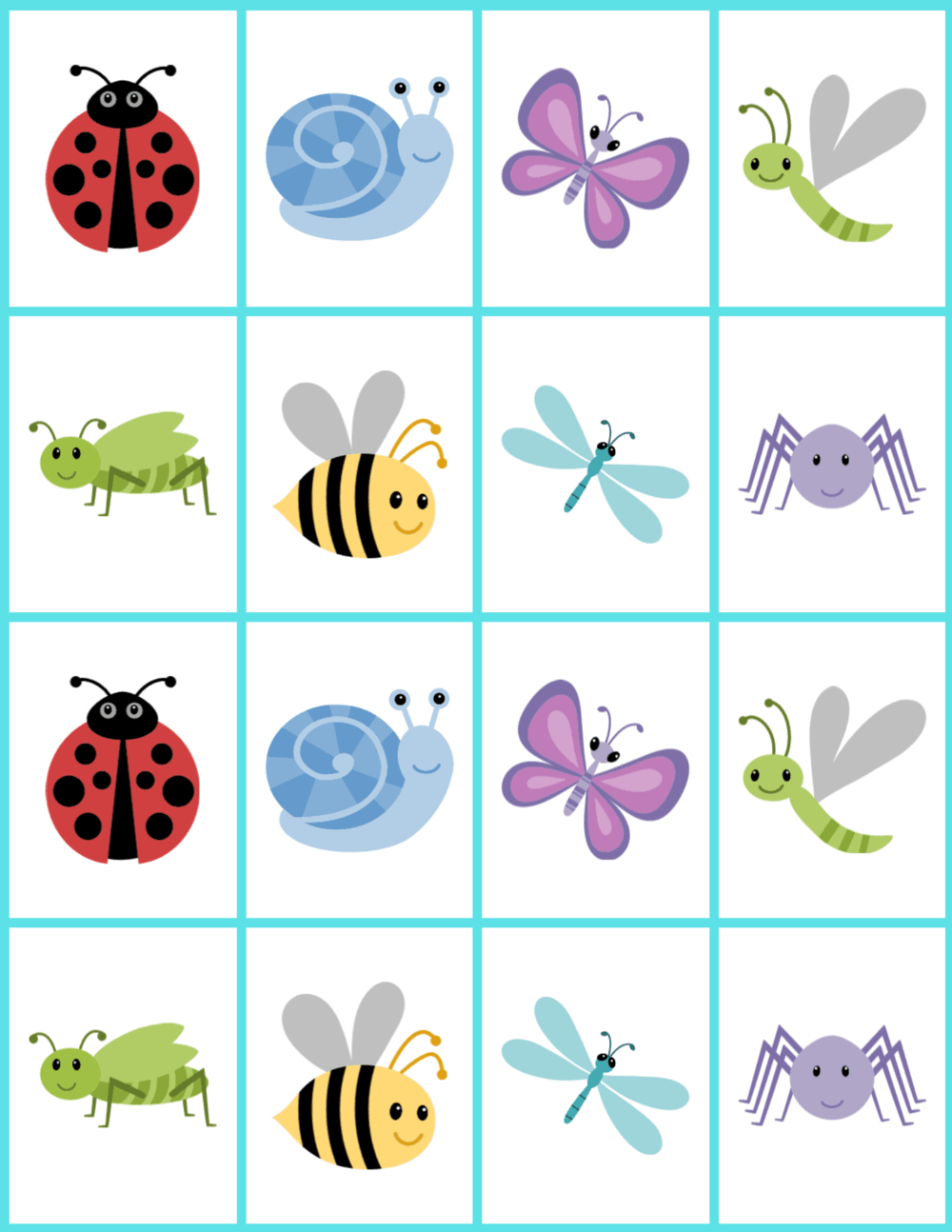 Diy Memory Game Cards For Kids (Free Printable) - Stlmotherhood intended for Memory Game Free Printable