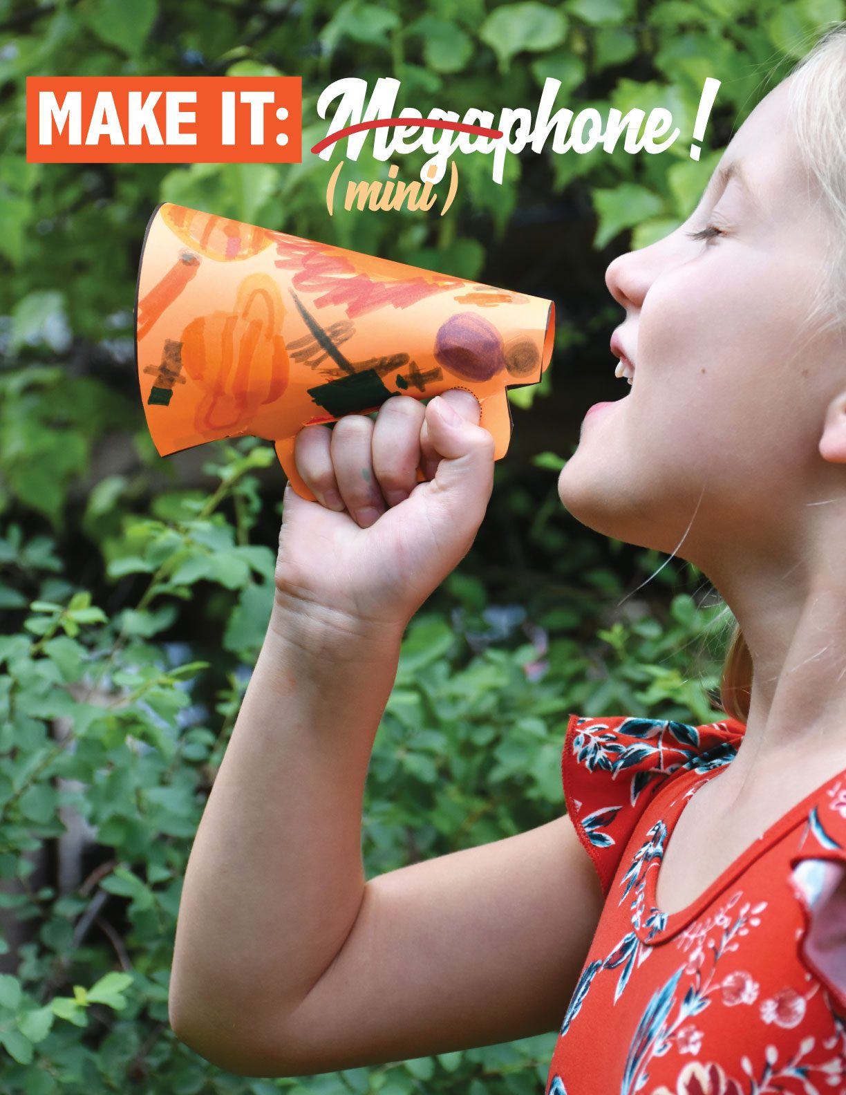 Diy Mini Megaphones » I Love Inspire(D) throughout Free Printable Paper Megaphone Template