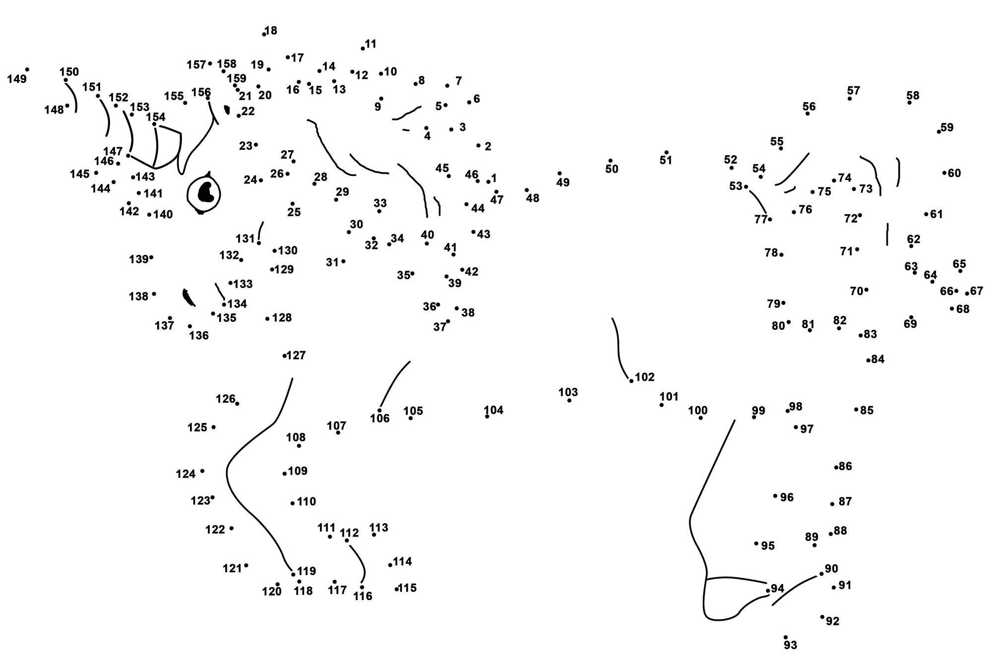 Dot To Dot Printables - Best Coloring Pages For Kids inside Dot to Dot Printables 1 200 Free