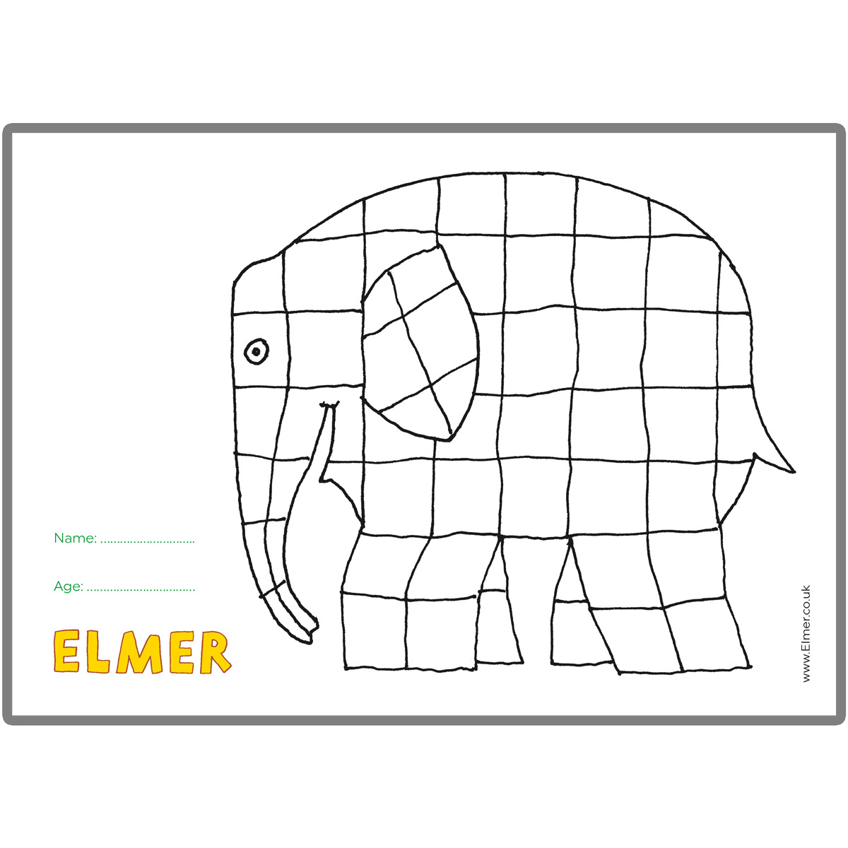 Downloads Archives - Page 2 Of 2 - Elmer pertaining to Free Printable Elmer The Elephant Template