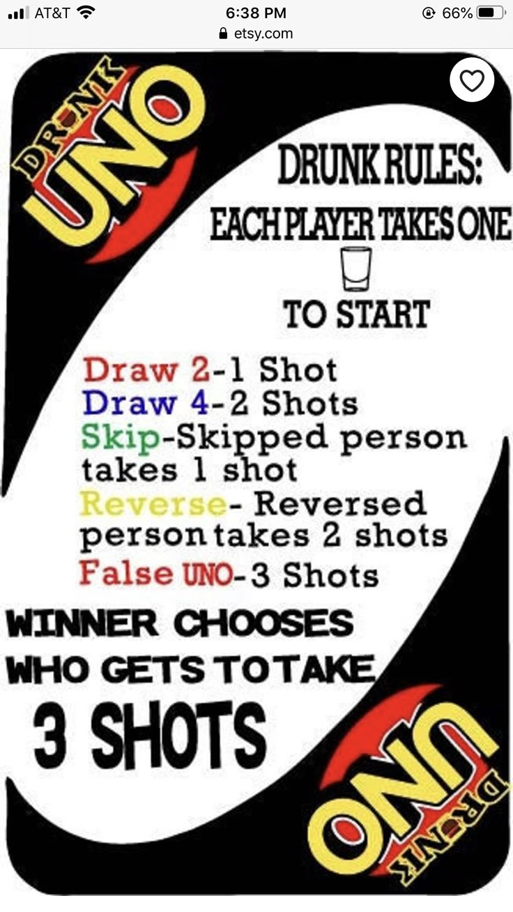 Drunk Uno regarding Printable Free Printable Drunk Uno Rules