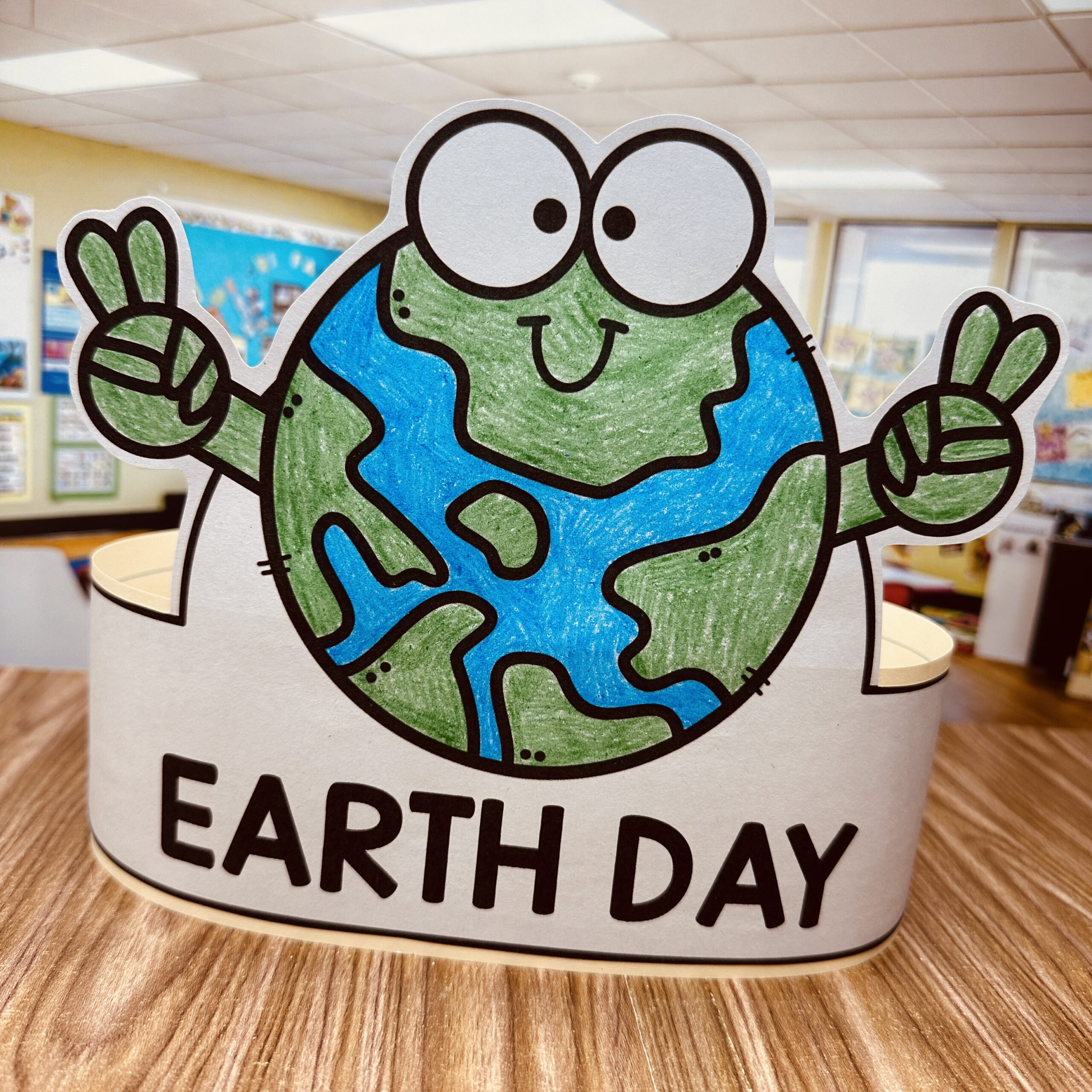 Earth Day Hat - Simply Kinder Plus throughout Earth Day Hat Printable