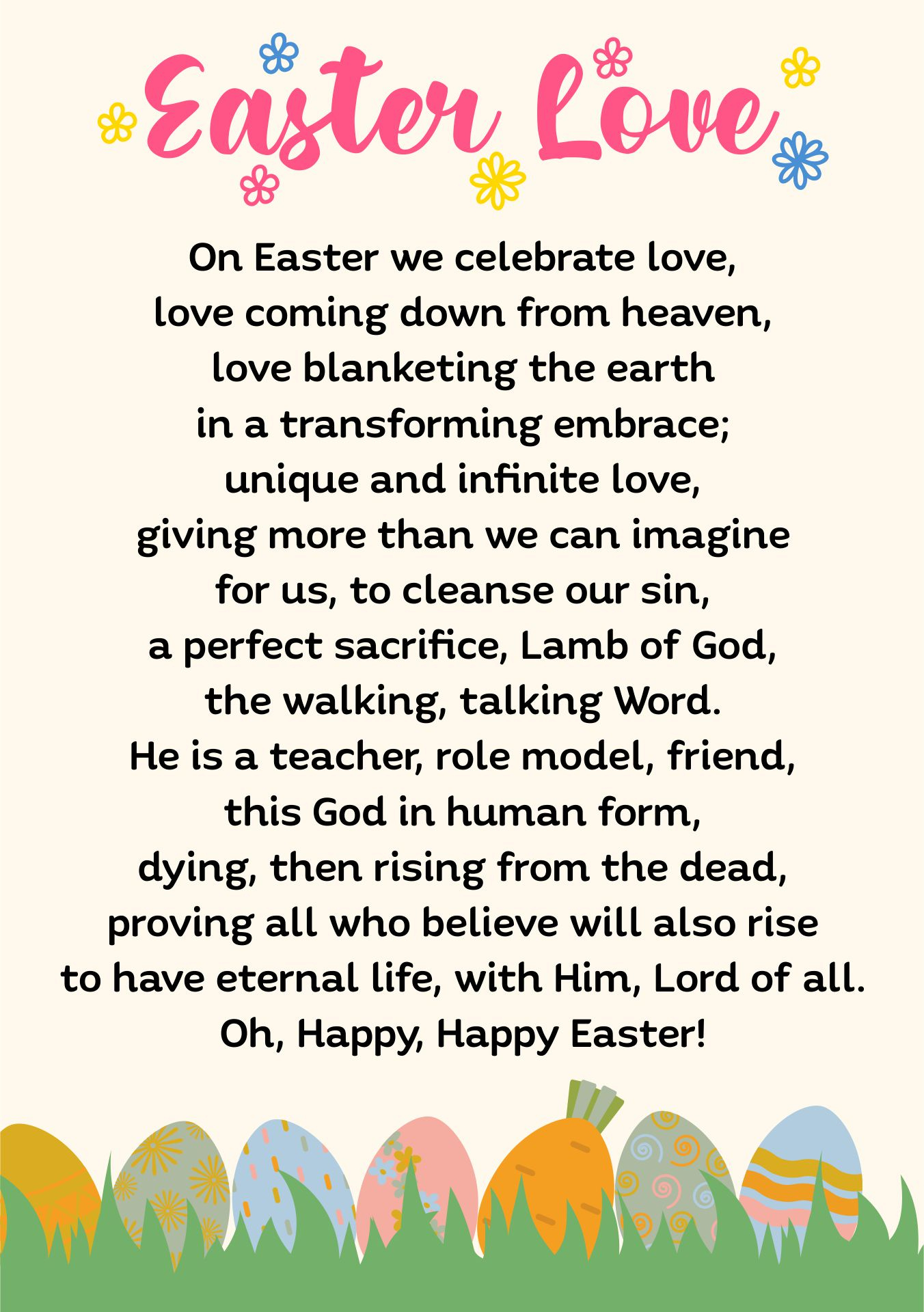 Easter Speeches - 10 Free Pdf Printables | Printablee within Youth Easter Speeches For Black Churches Free Printable