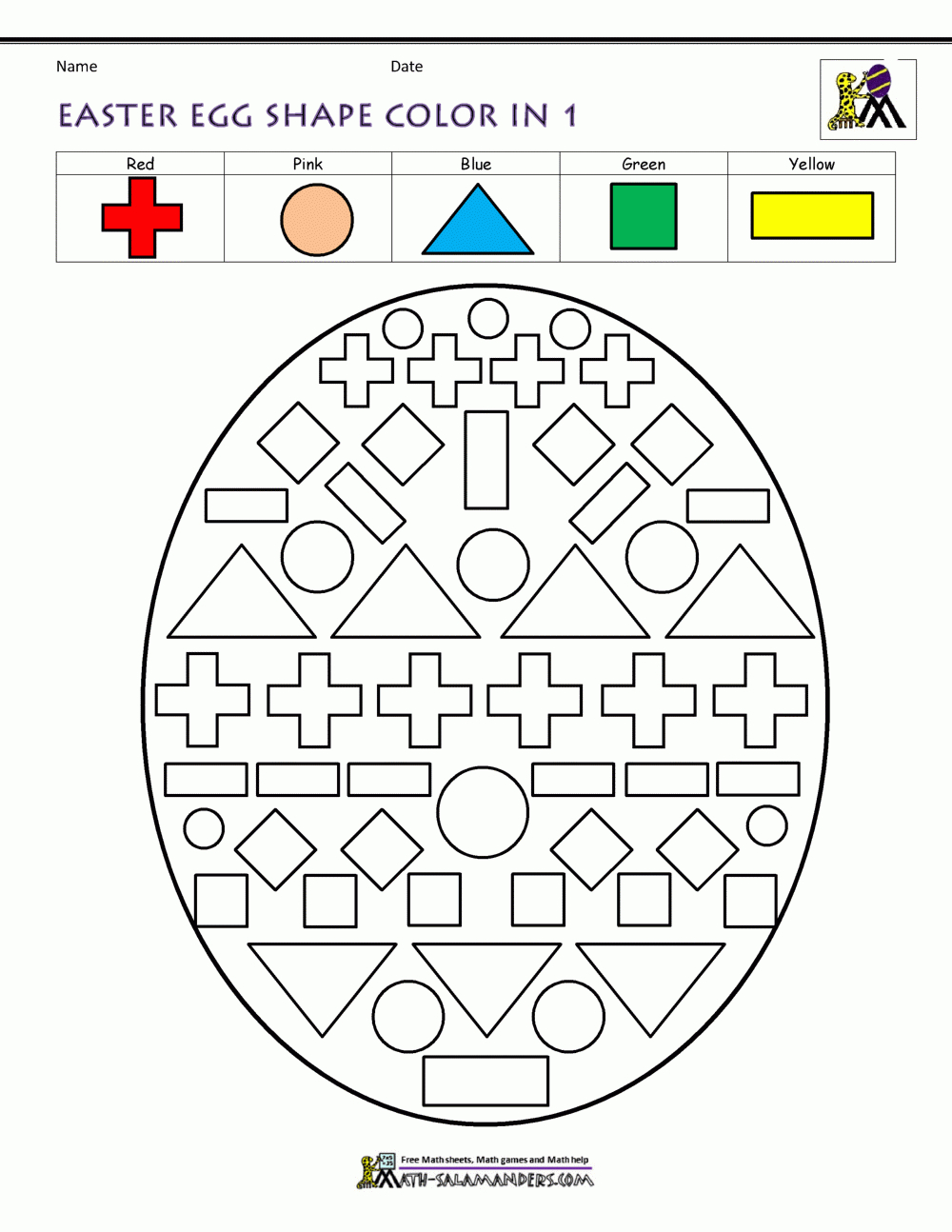 Easter Worksheets For Kids for Printable Egg Place Value Worksheet