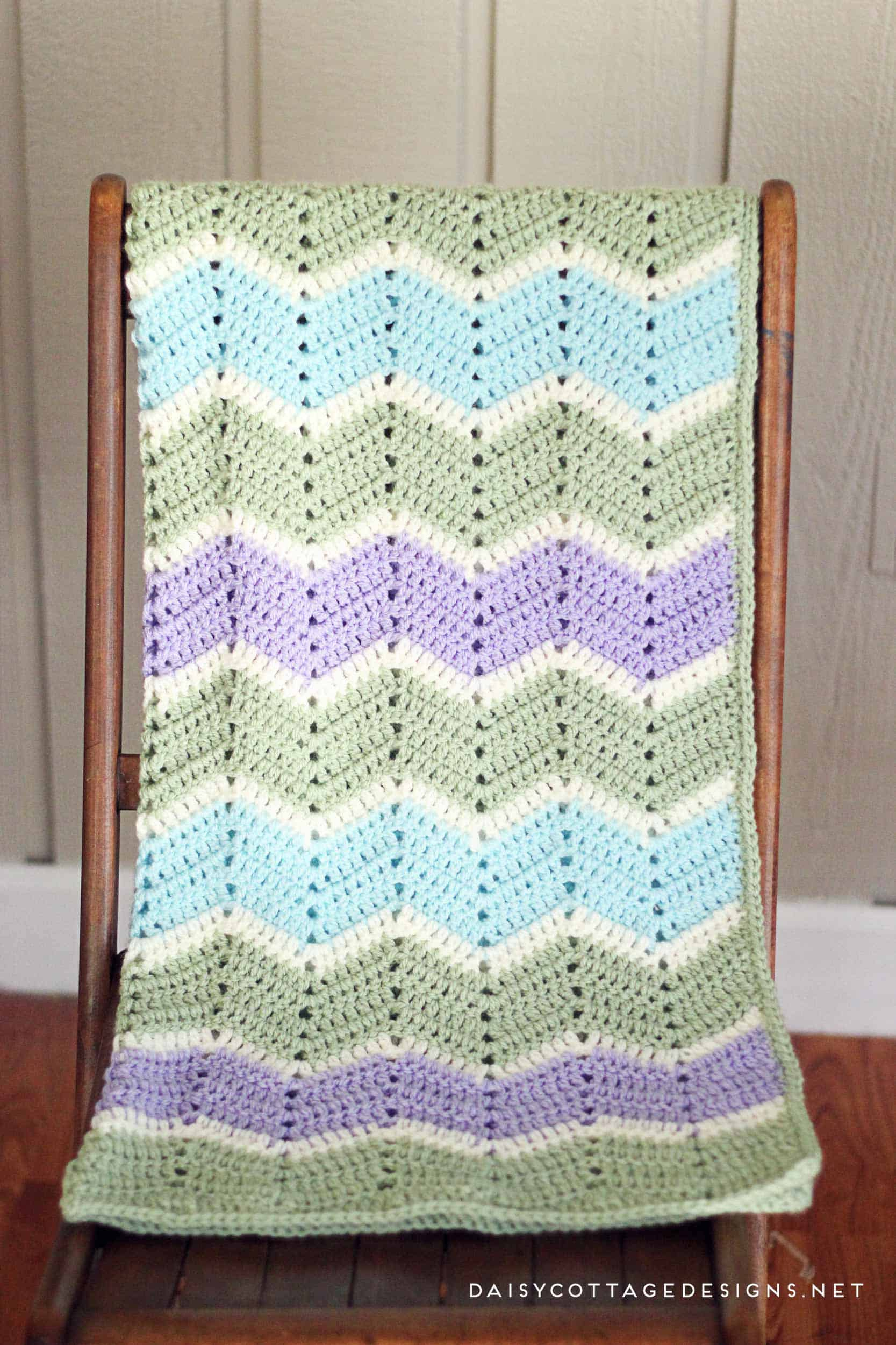 Easy Chevron Pattern (Quick &amp;amp; Easy!) - pertaining to Free Printable Chevron Crochet Pattern