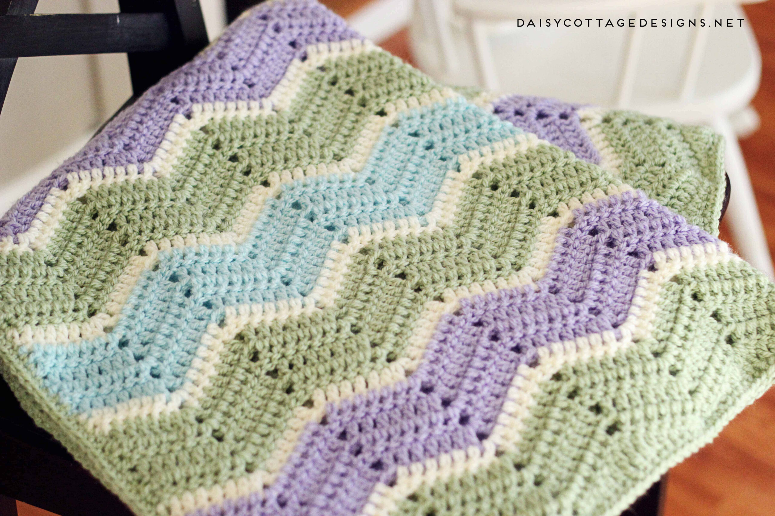 Easy Chevron Pattern (Quick &amp;amp; Easy!) - with regard to Free Printable Chevron Crochet Pattern