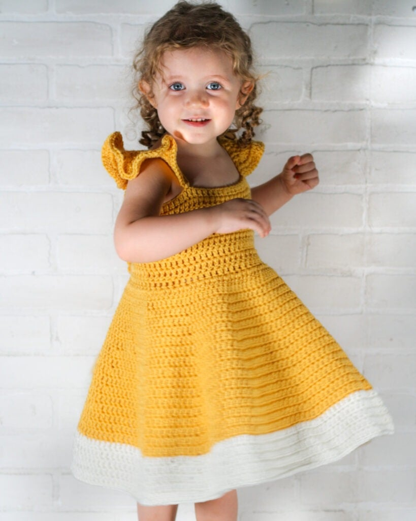 Easy Crochet Dress For Toddlers - Free Pattern - Winding Road Crochet inside Free Printable Crochet Dress Patterns