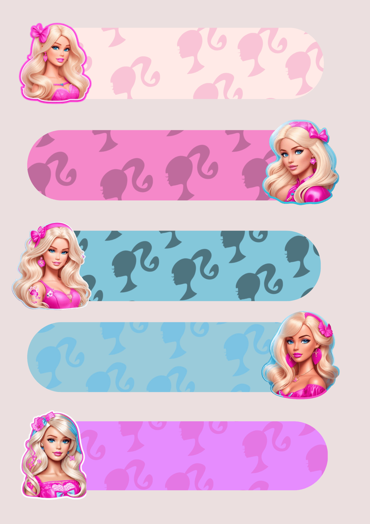 Editable Barbie Name Tagjoanaroseanne - Raket.ph with Barbie Name Tag Template Printable