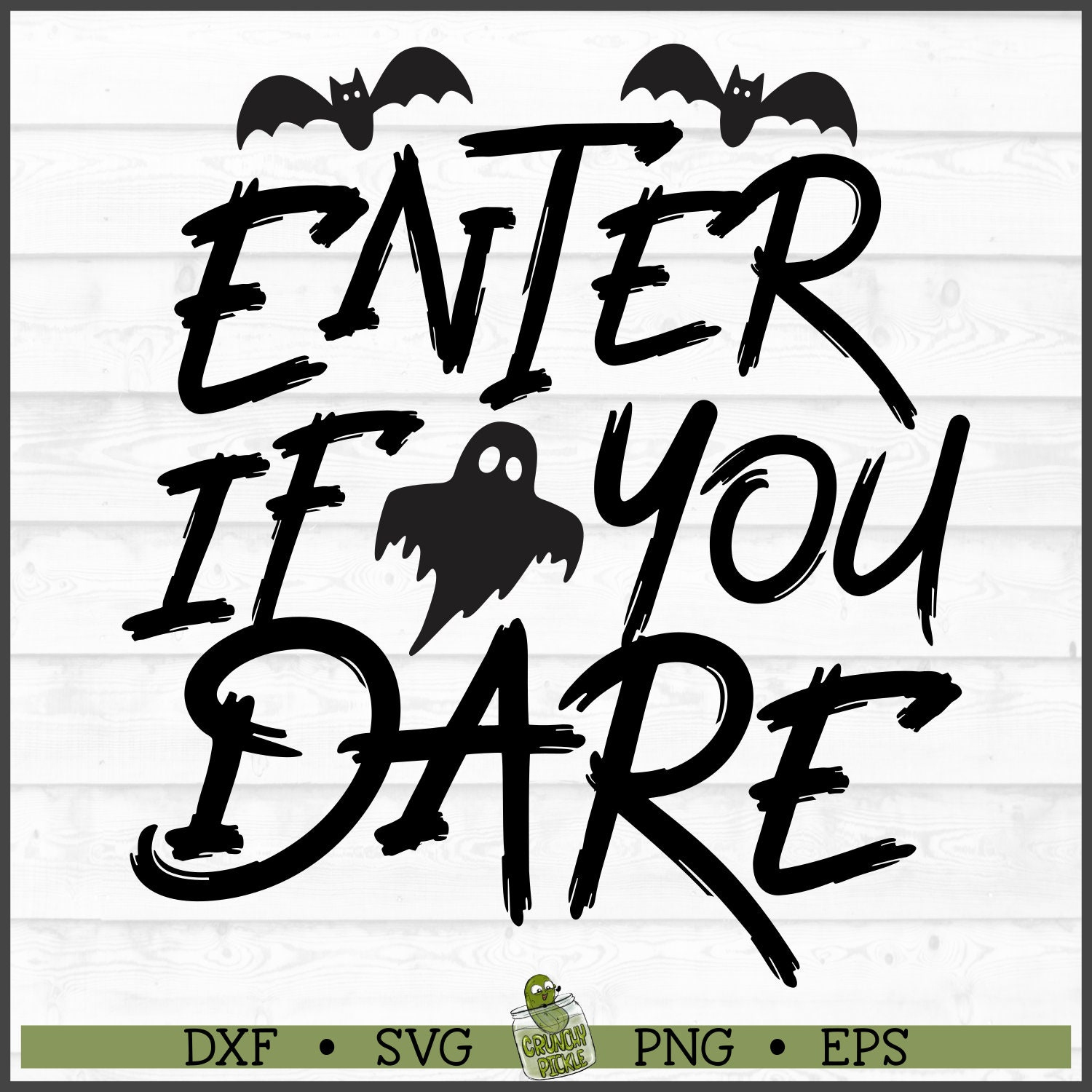 Enter If You Dare Halloween Sign Svg File, Dxf, Eps, Png in Enter If You Dare Sign Printable