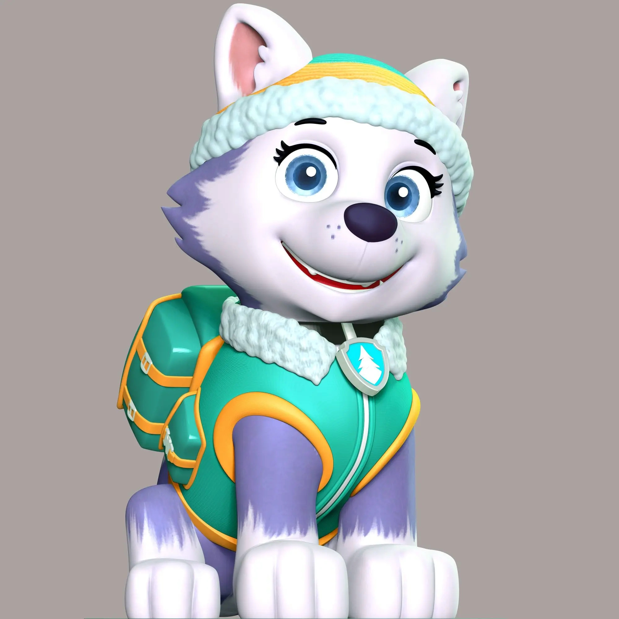 Everest - Paw Patrol | 3D Models Download | Creality Cloud in Printable Everest Paw Patrol