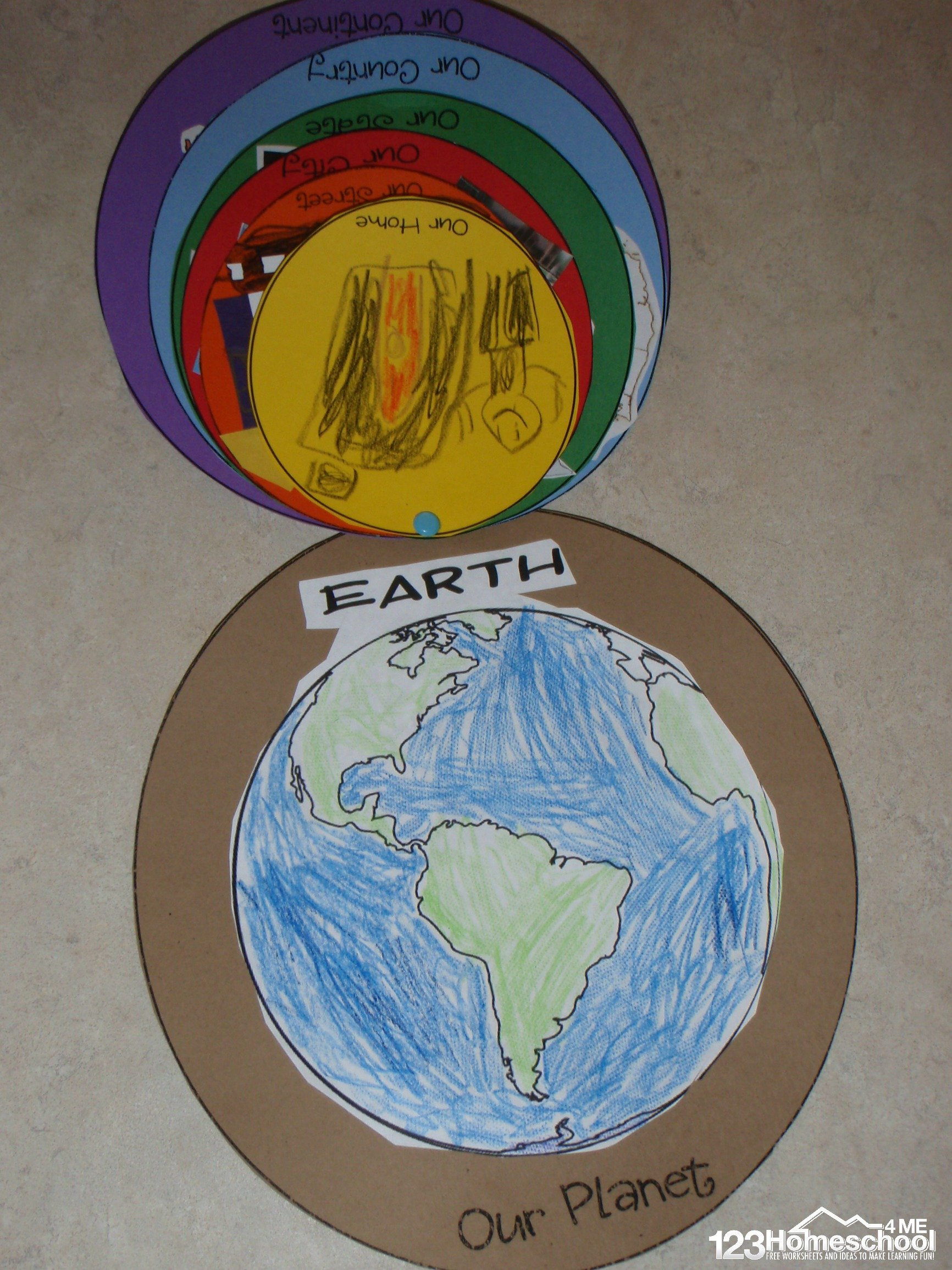 🏠 🌎 Free Where Do I Live Free Printable Activity regarding Printable Learning About Our World