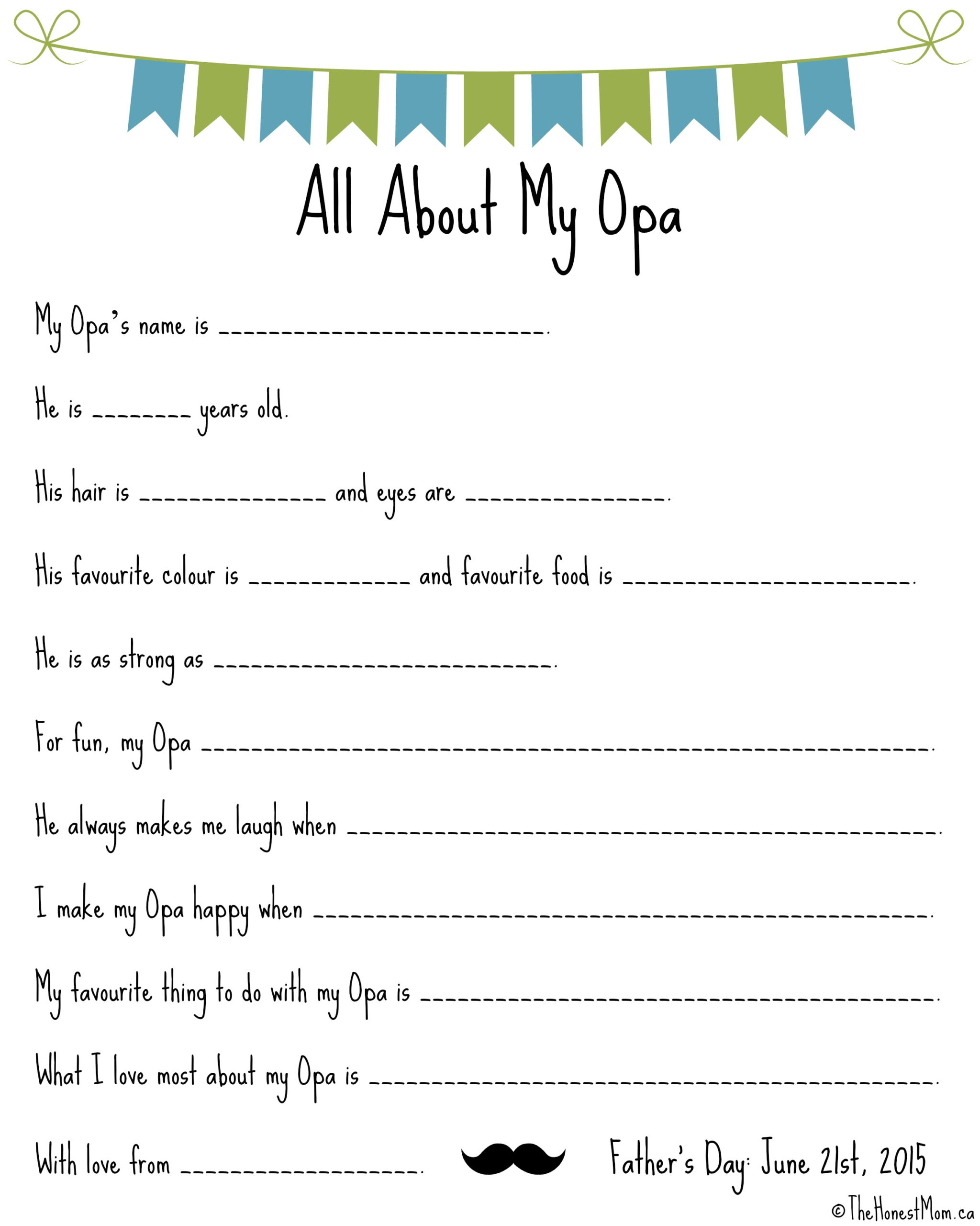 Father&amp;#039;S Day Mad Libs – Free Printables | The Honest Mom throughout Father&amp;#039;S Day Mad Libs Printable