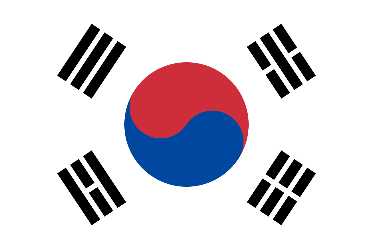 File:flag Of South Korea.svg - Wikimedia Commons for Printable South Korean Flag