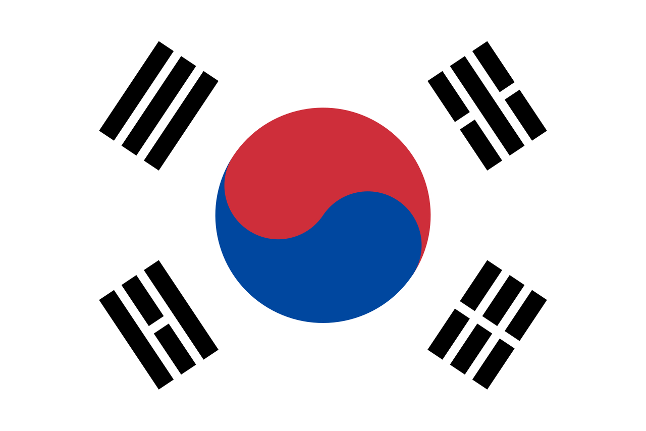 File:flag Of South Korea.svg - Wikimedia Commons pertaining to Printable South Korean Flag