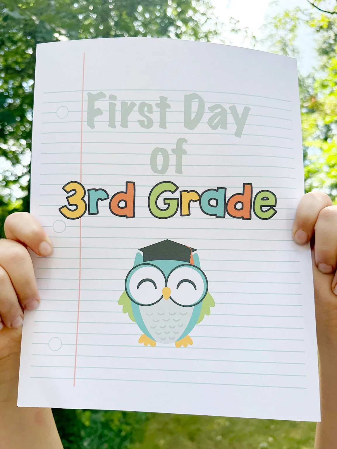 First Day Of 3Rd Grade Sign – Mary Martha Mama in First Day Of 3Rd Grade Sign Printable
