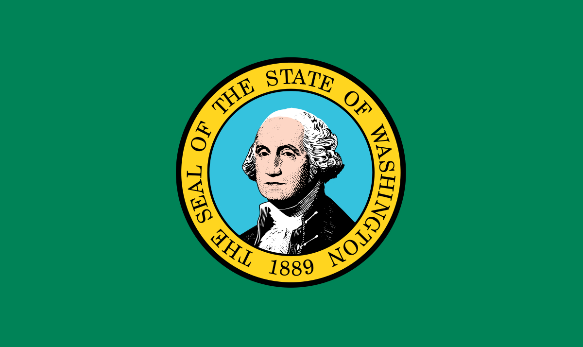 Flag Of Washington - Wikipedia pertaining to Printable Washington State Flag
