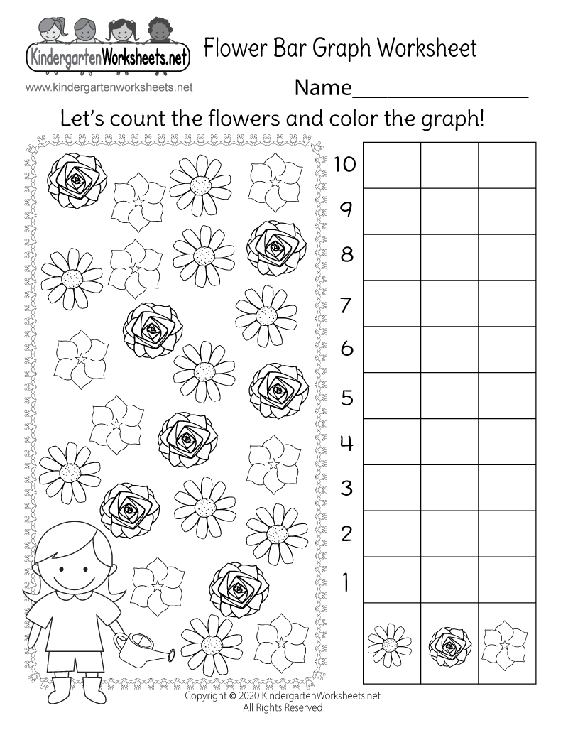 Flower Bar Graph Worksheet - Free Printable, Digital, &amp;amp; Pdf intended for Printable Flower Bar Graph Worksheet