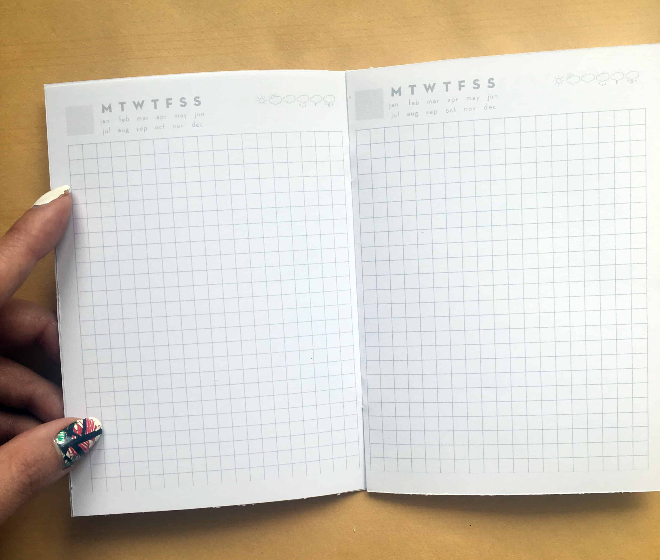 Free A6 Traveler&amp;#039;S Notebook Printable Inserts - Undated Daily in Free Printable Traveler&amp;amp;#039;s Notebook Inserts