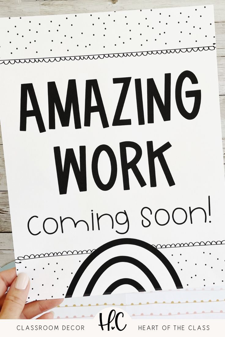 Free Amazing Work Coming Soon Posters with Amazing Work Coming Soon Printable