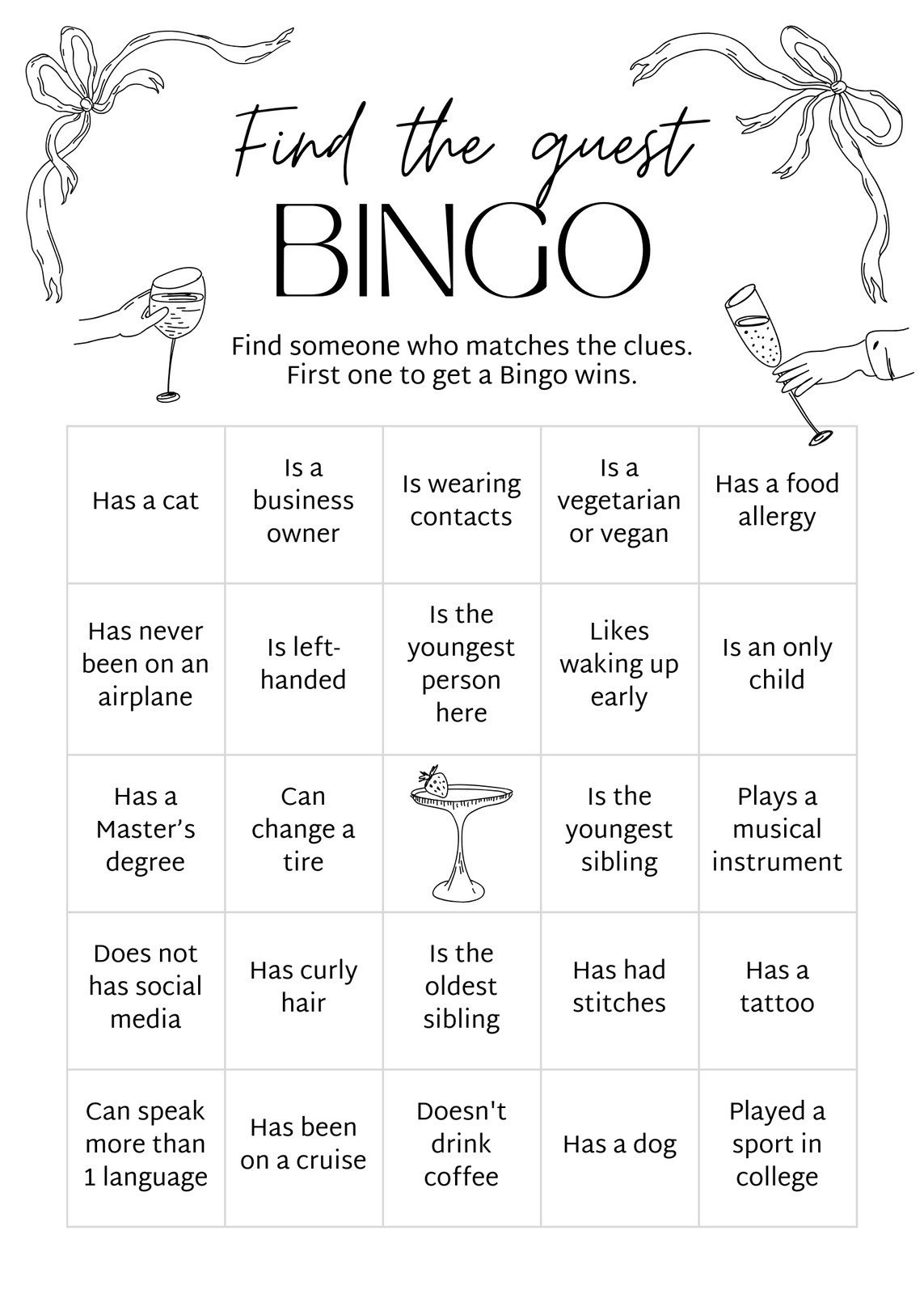 Free And Customizable Bingo Templates | Canva regarding Fun Bingo Card Ideas