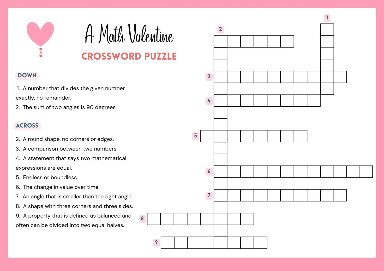 Free And Customizable Crossword Puzzle Templates | Canva regarding Printable Creative Crossword