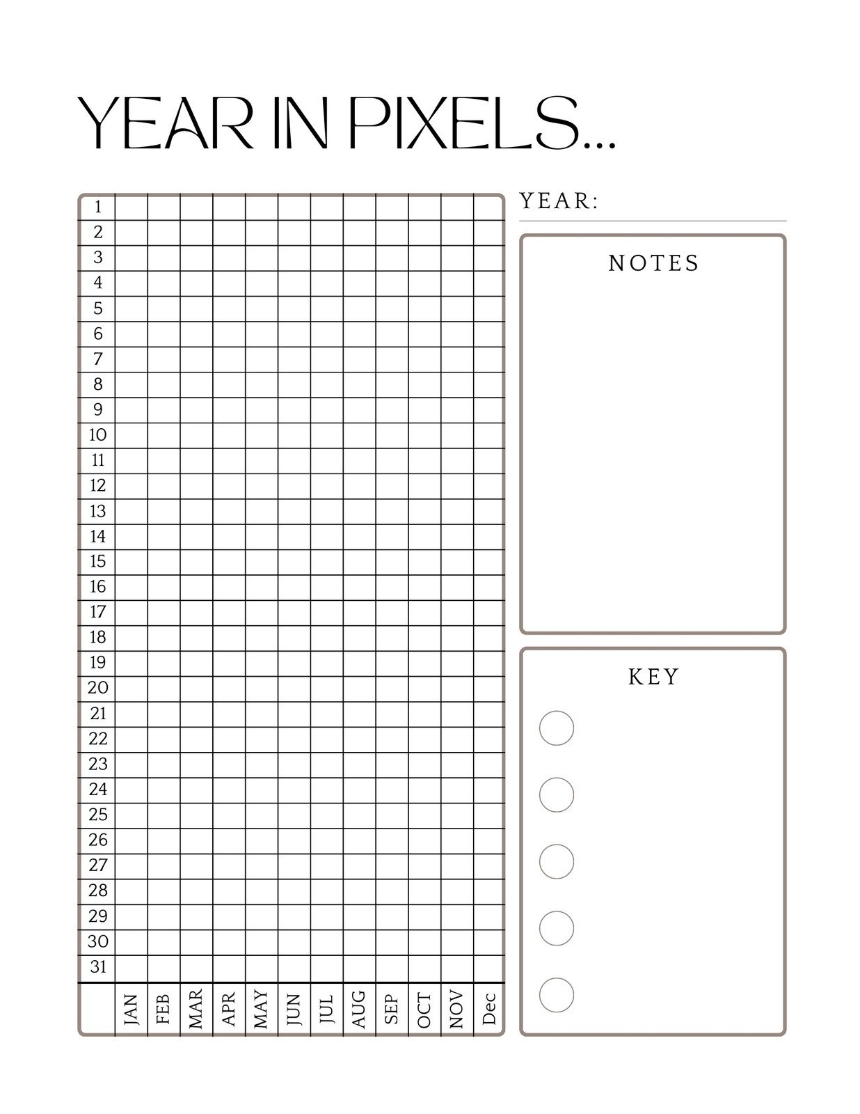Free And Customizable Mood Templates throughout Free Printable Mood Tracker Bullet Journal