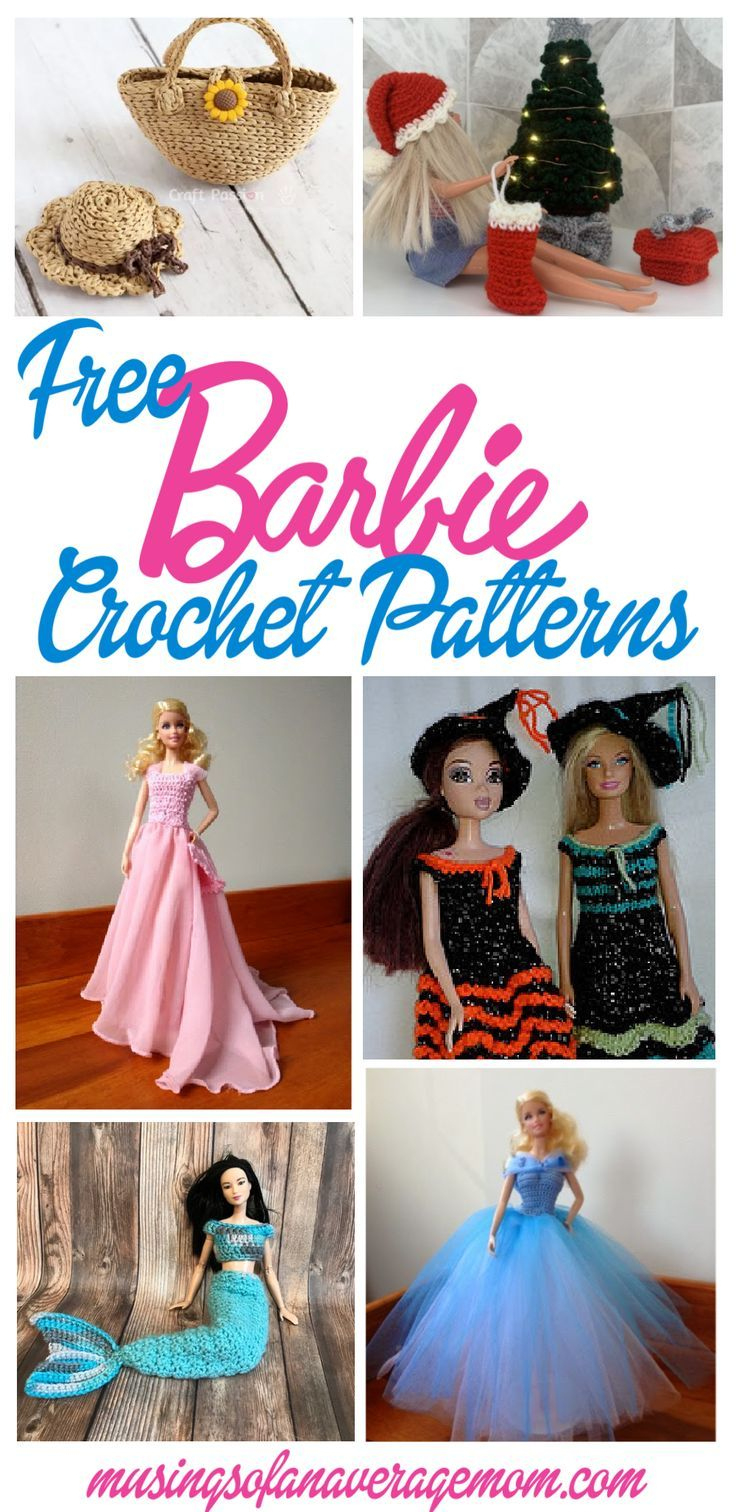 Free Barbie Size Crochet Patterns with Printable Barbie Crochet Ball Gown Patterns Free