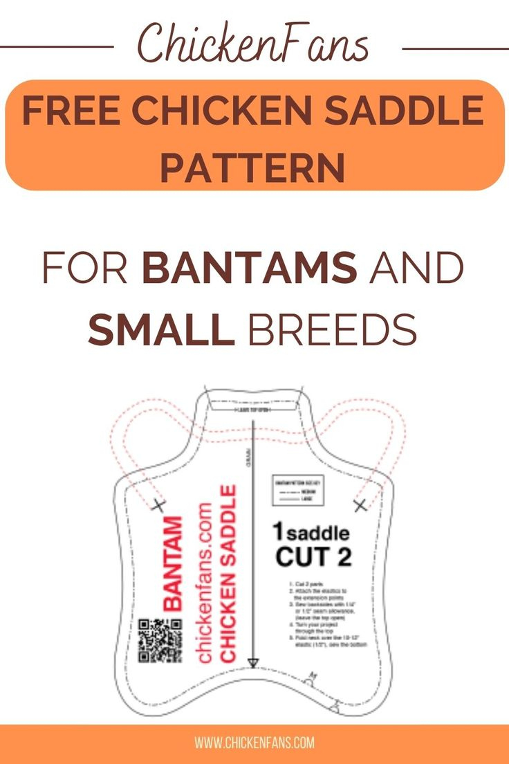 Free Chicken Saddle Pattern For Bantams And Small Chickens with regard to Free Printable Chicken Saddle Pattern