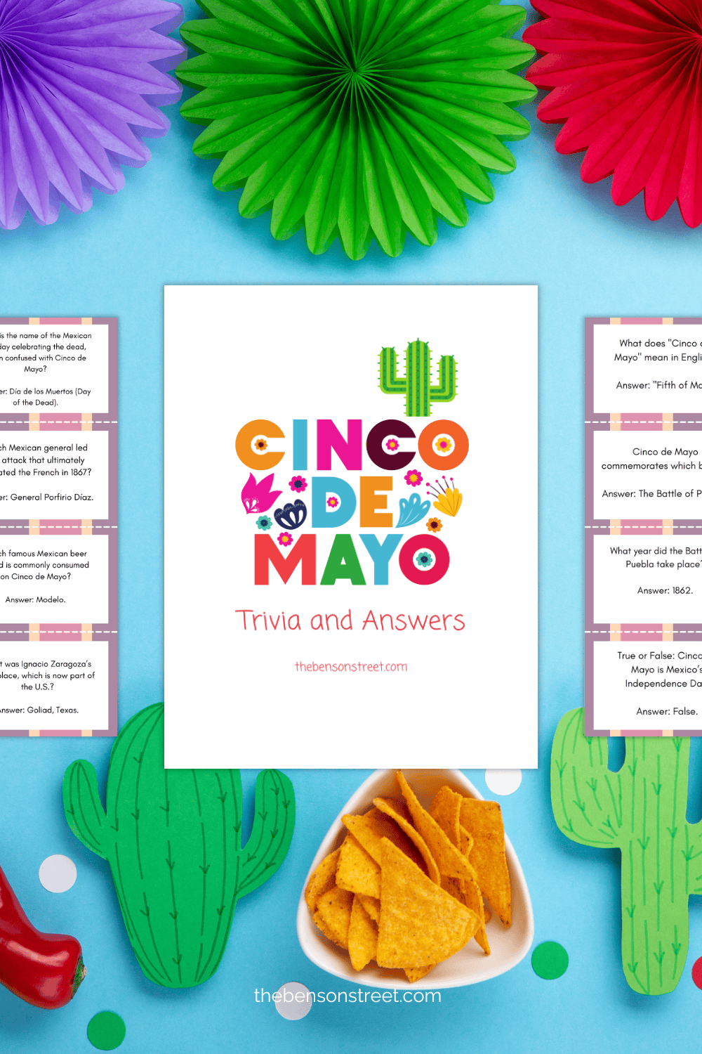 Free Cinco De Mayo Trivia Printable Cards For A Fun Game - The inside Cinco De Mayo Trivia Printable