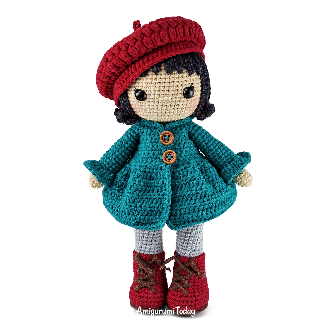 Free Crissy Crochet Doll Amigurumi Pattern - Amigurumi Today in Free Printable Crochet Doll Patterns