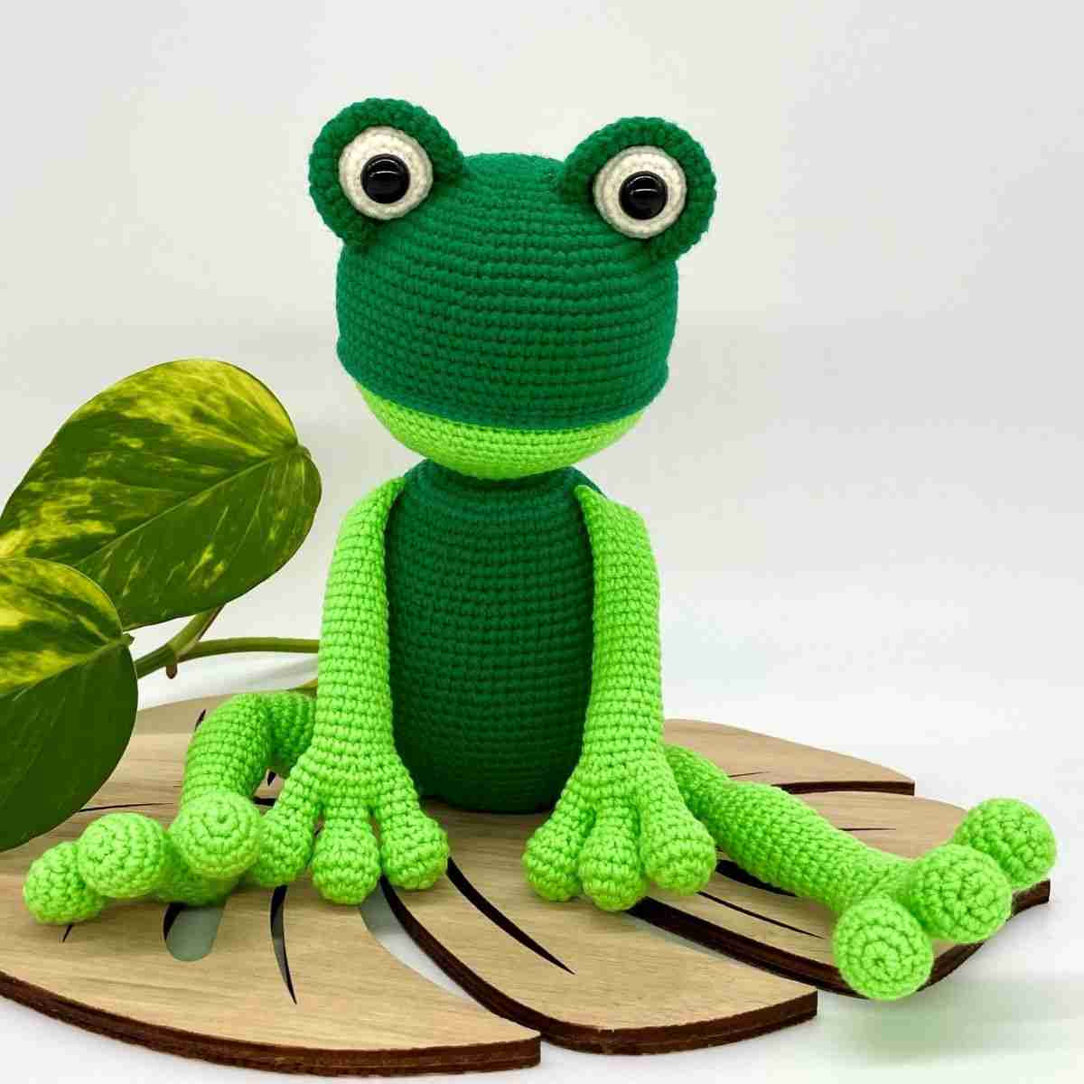 Free Crochet Frog Pattern - Cuddly Stitches Craft in Free Printable Crochet Frog Pattern