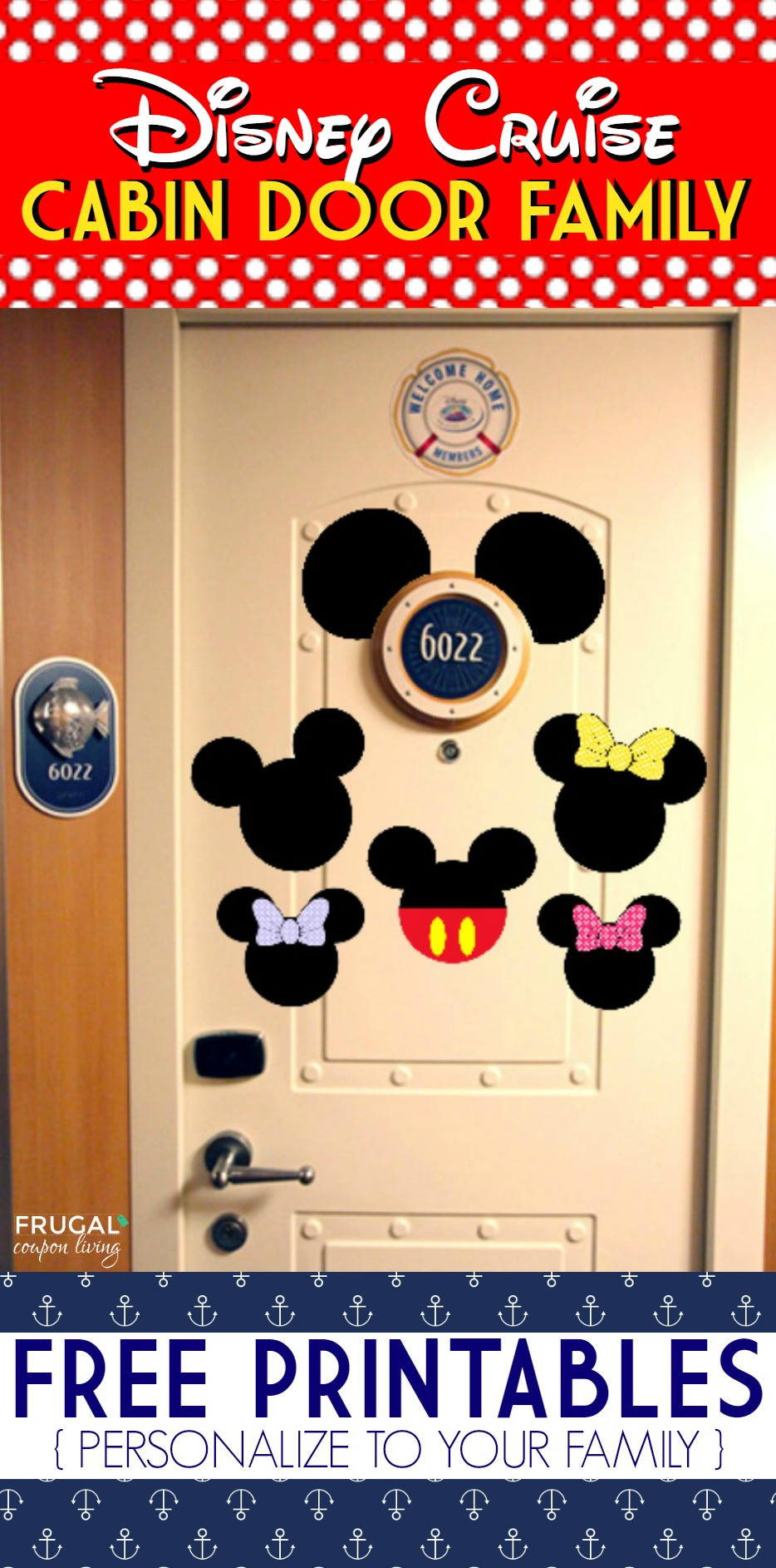 Free Disney Cruise Door Printables inside Template Free Disney Cruise Door Printables
