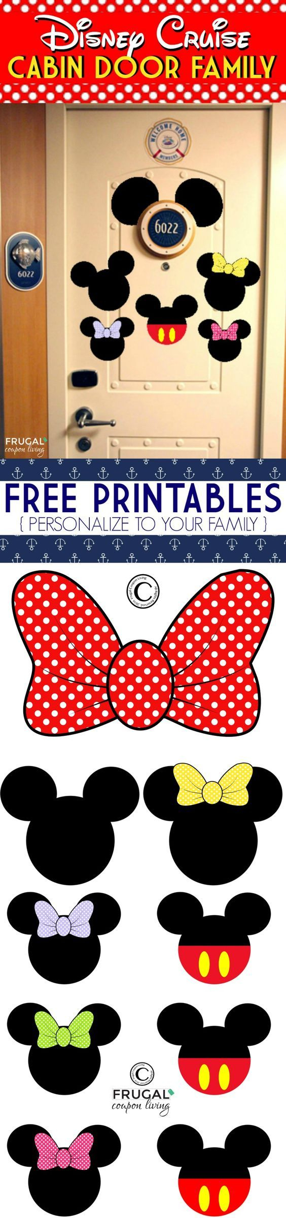 Free Disney Cruise Door Printables regarding Template Free Disney Cruise Door Printables