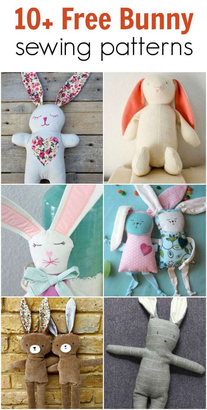 Free Easter Bunny Patterns - Diy Crush within Printable Stuffed Bunny Pattern Free