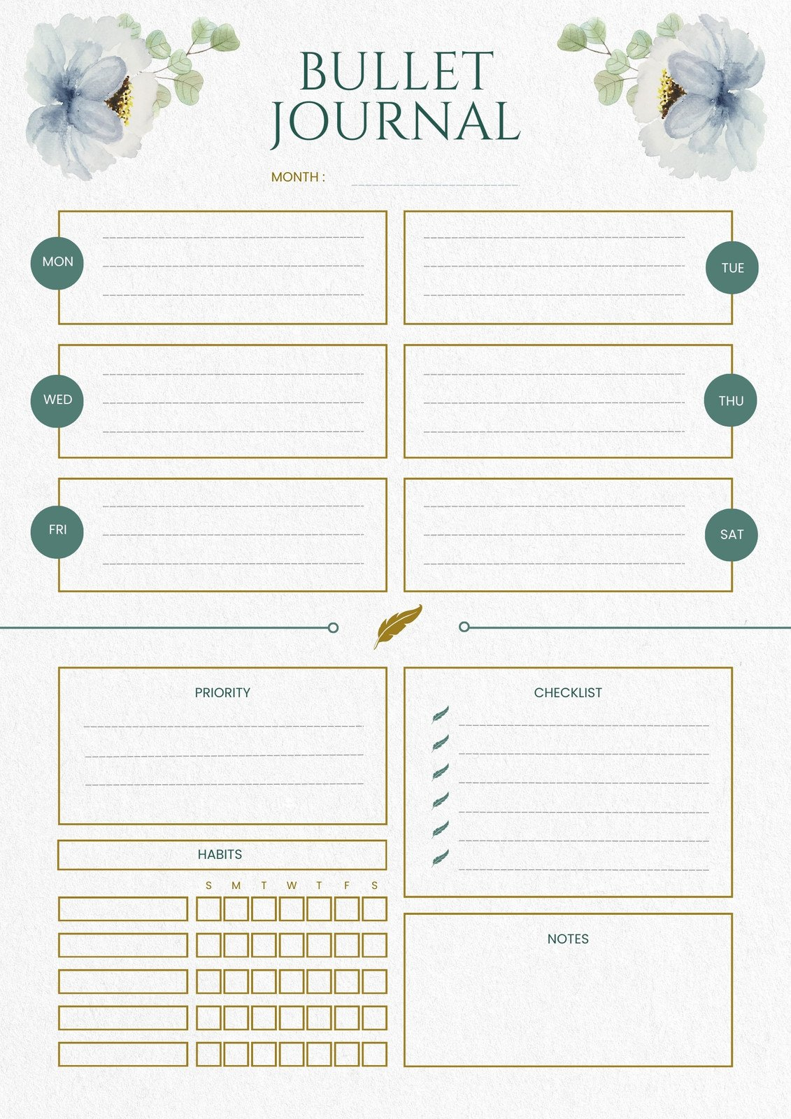 Free Editable And Printable Journal Templates | Canva in Free Printable Journal Pages For Students