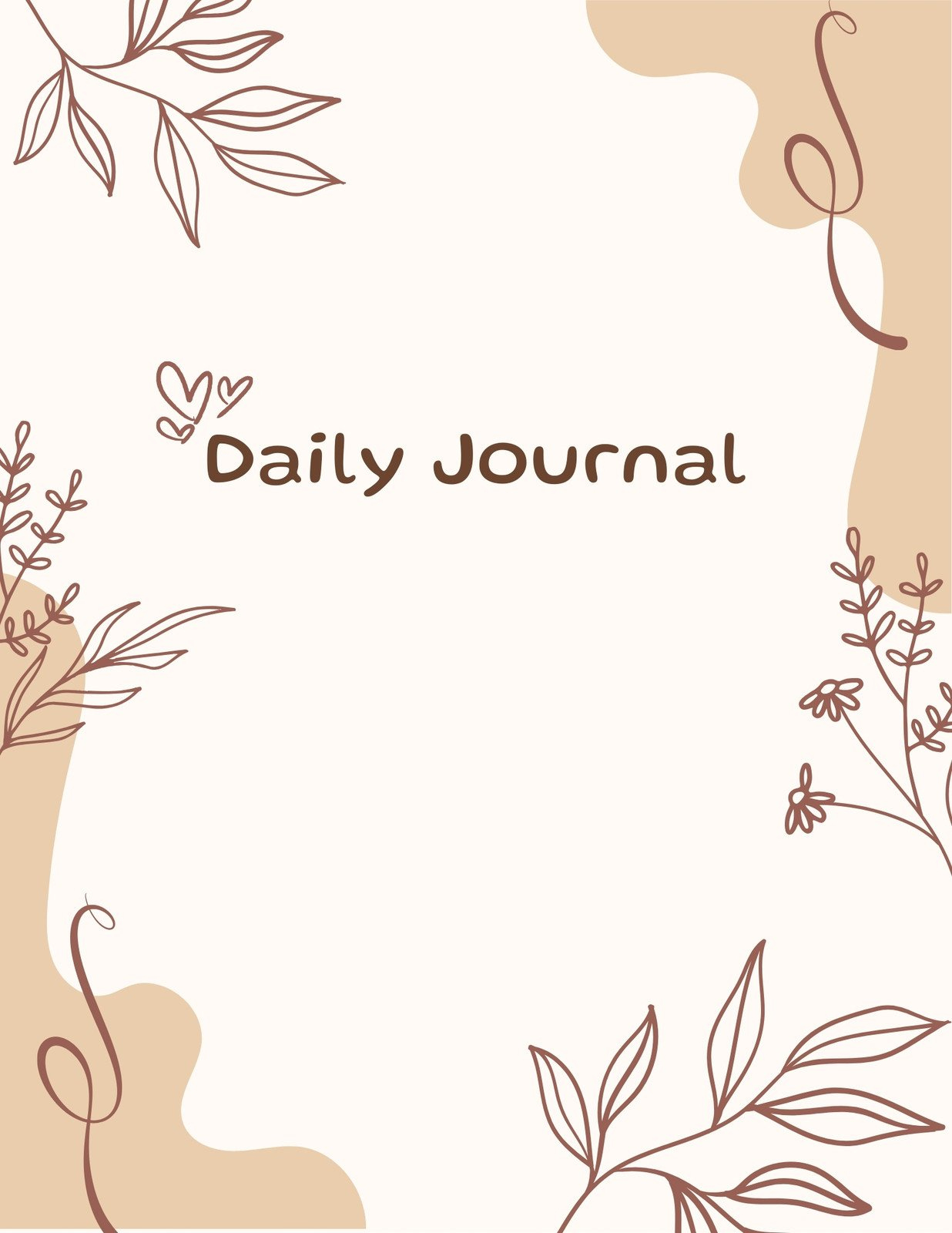 Free Editable And Printable Journal Templates | Canva regarding Journal Pages Printable Free