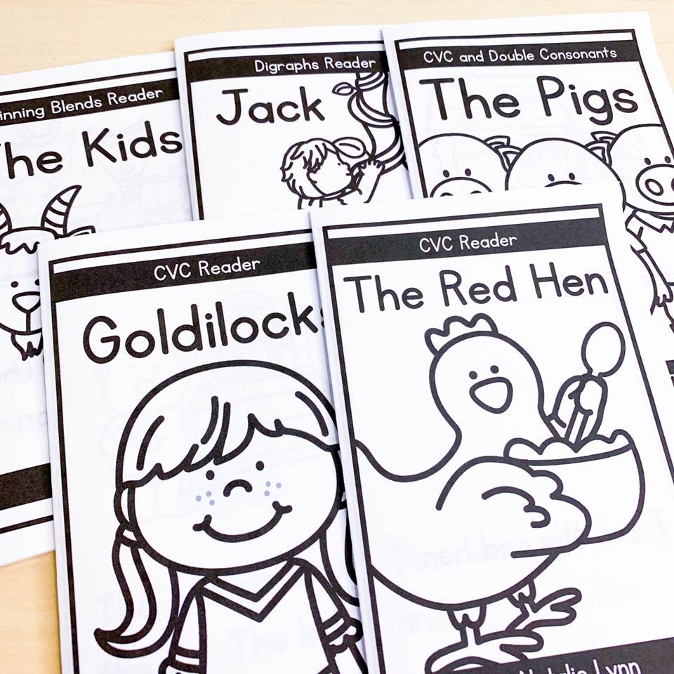 Free Fairytale And Fable Decodable Readers throughout Decodable Books For Kindergarten Printable