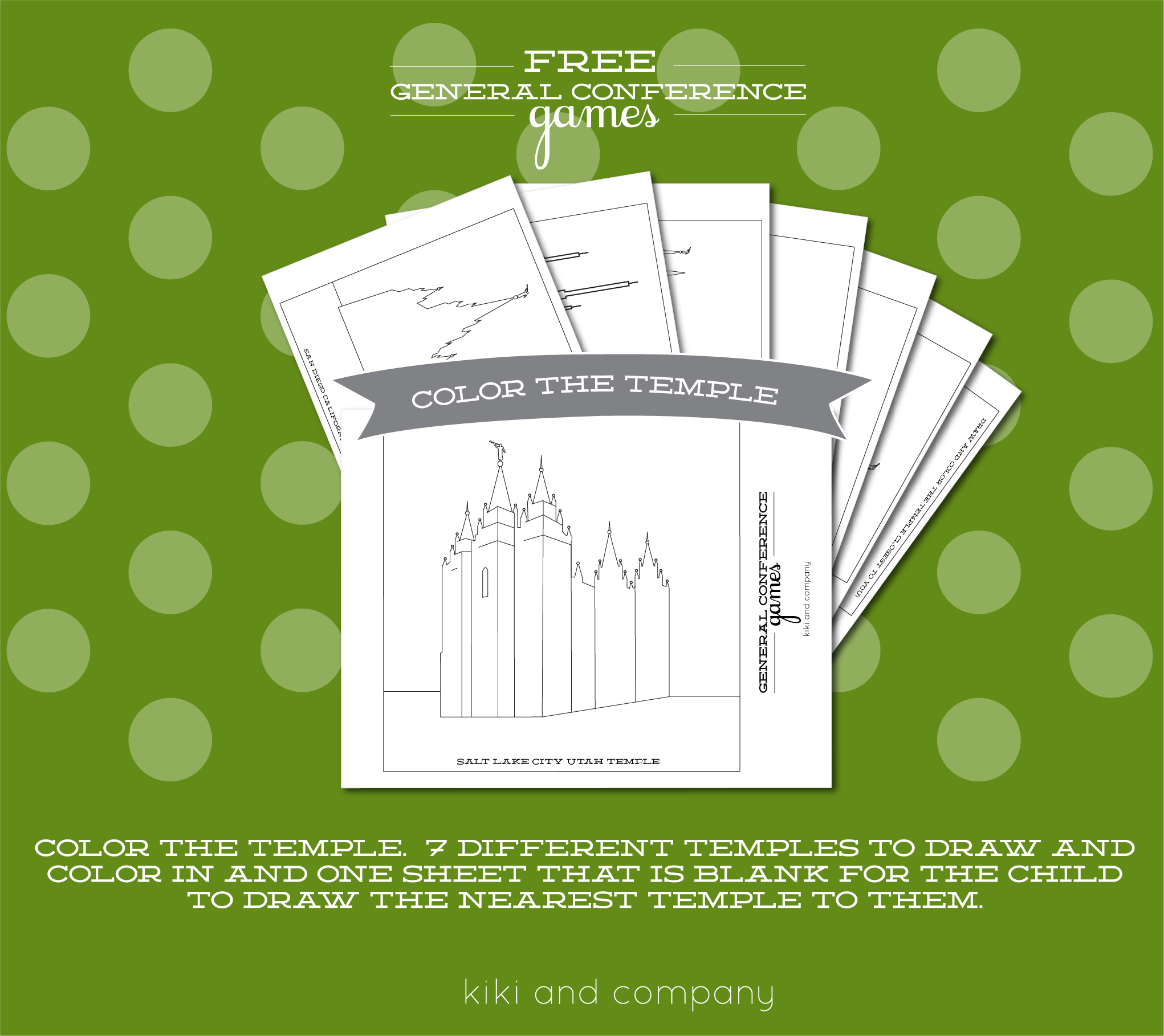 Free General Conference Printables For Kids {Free Printable within Free General Conference Printables 2025