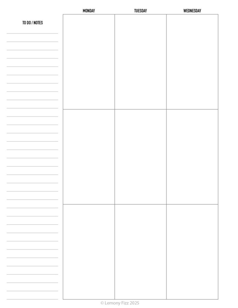 Free Happy Planner Templates To Print within Template Free Happy Planner Printable Inserts