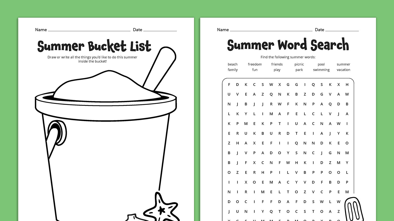 Free Last-Day-Of-School Printables with regard to End of Year Printables